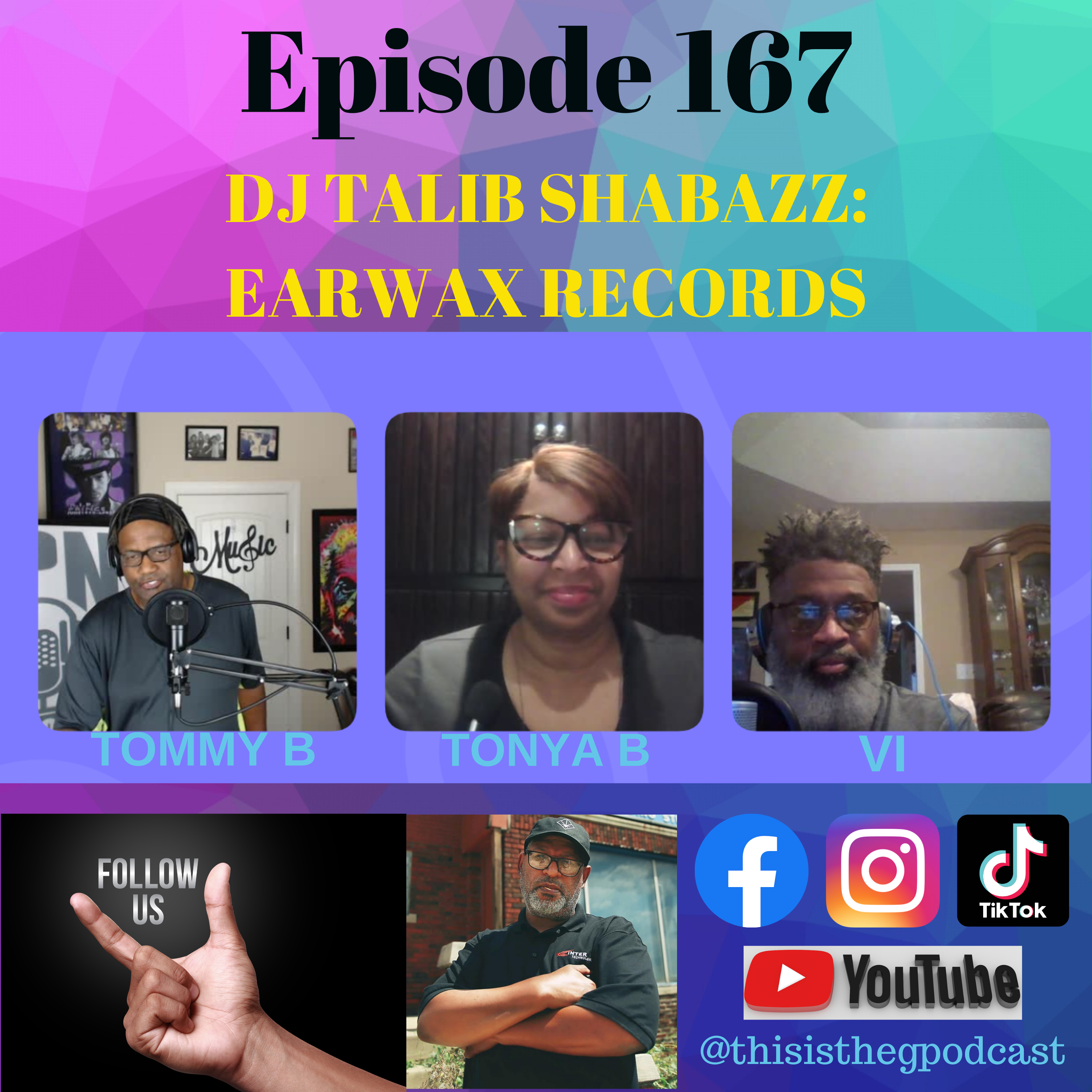 Episode 167 DJ TALIB SHABAZZ: EARWAX RECORDS episode artwork