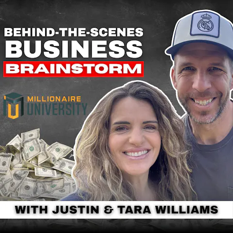 Cover art for Real Brainstorming Session! Hear Two Entrepreneurs Devise an Action Plan | Justin & Tara Williams