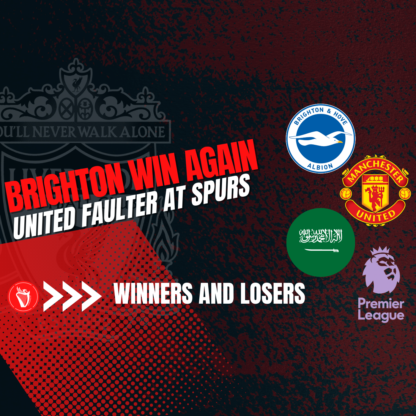 Brighton Win and United Faulter | Winners And Losers | LFC Daytrippers episode artwork
