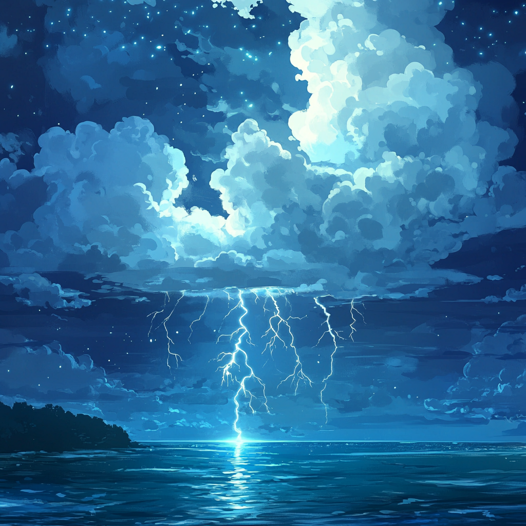 Calming Thunderstorm – Soothing Rain and Thunder Ambience for Sleep