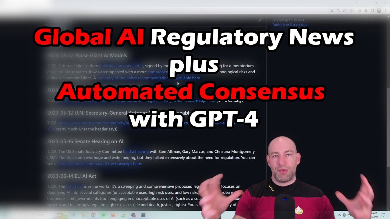 Global AI news you might have missed, plus using AI for automatically finding consensus | Artificial Intelligence Masterclass