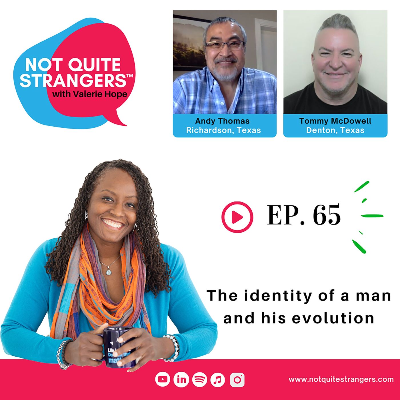 Growing Emotionally And Spiritually As A Man | Ep. 65 NQS | Valerie Hope episode artwork