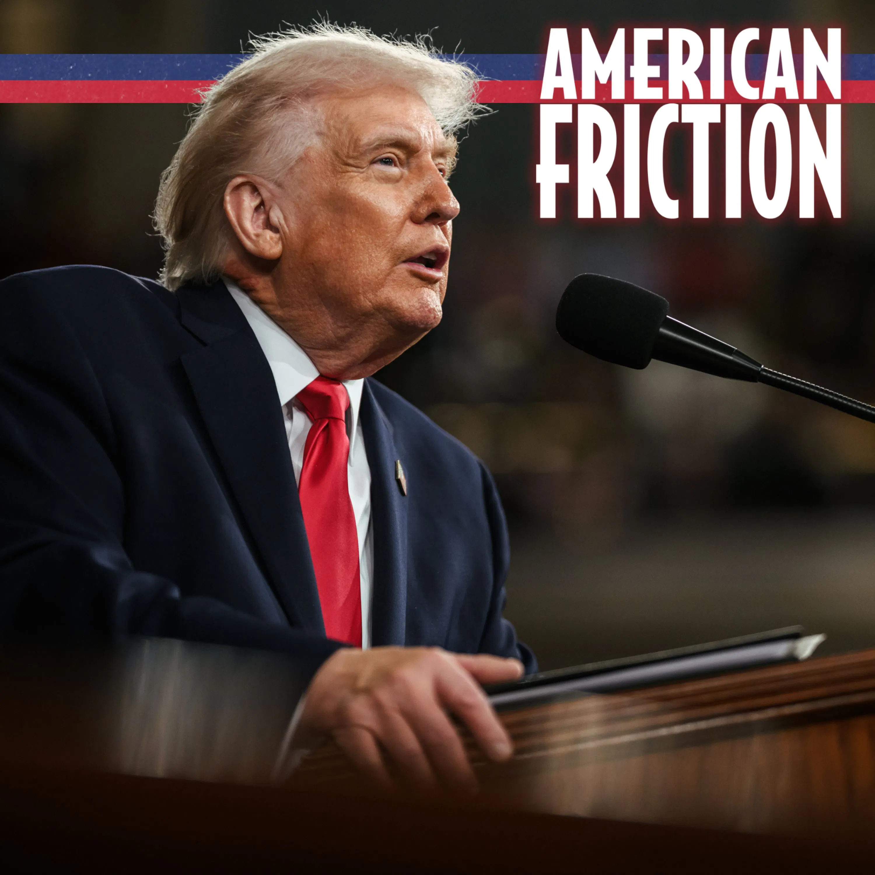 Trump's violent, weird and lie-filled State of the Union episode artwork