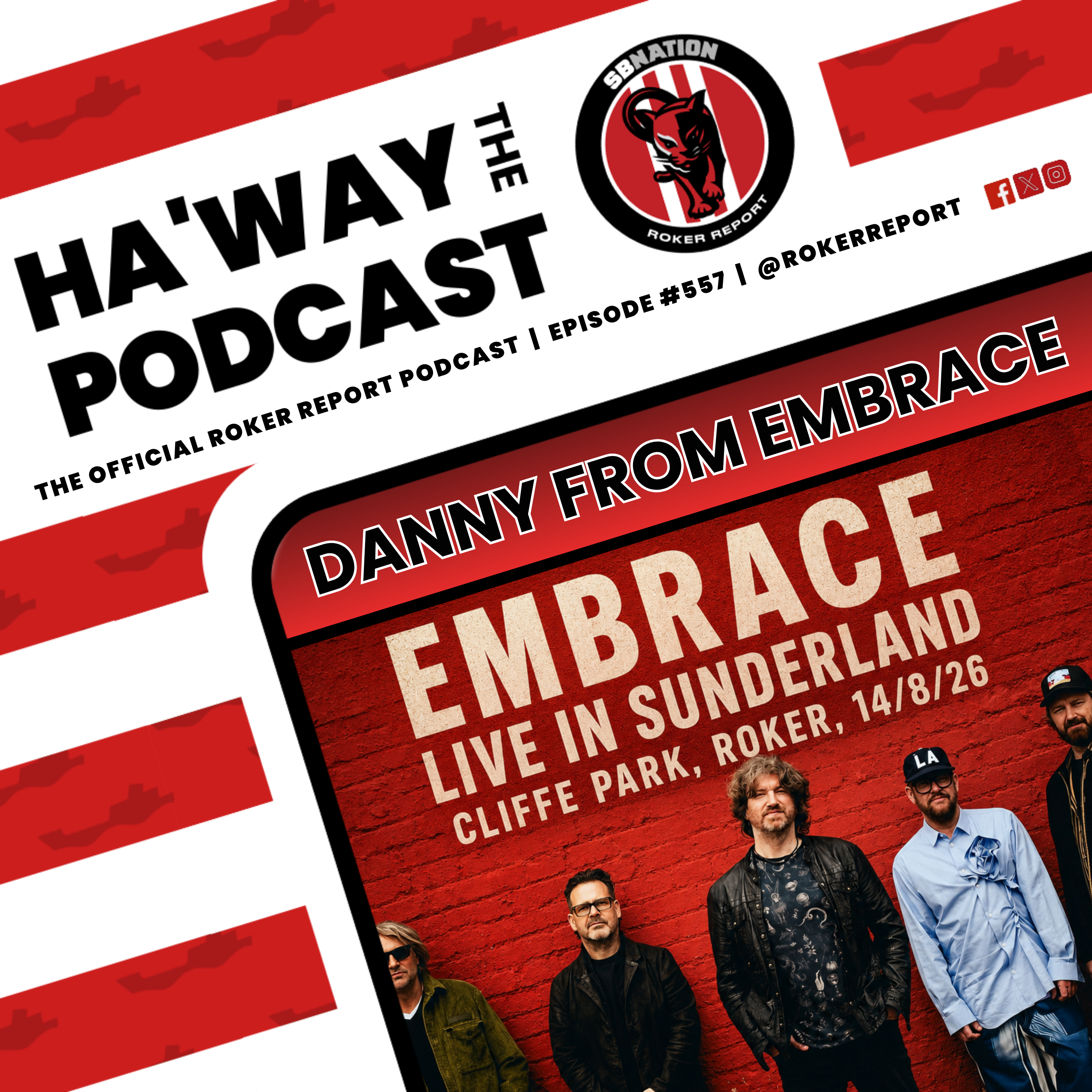 INTERVIEW | We're Joined By Danny McNamara From Embrace! episode artwork