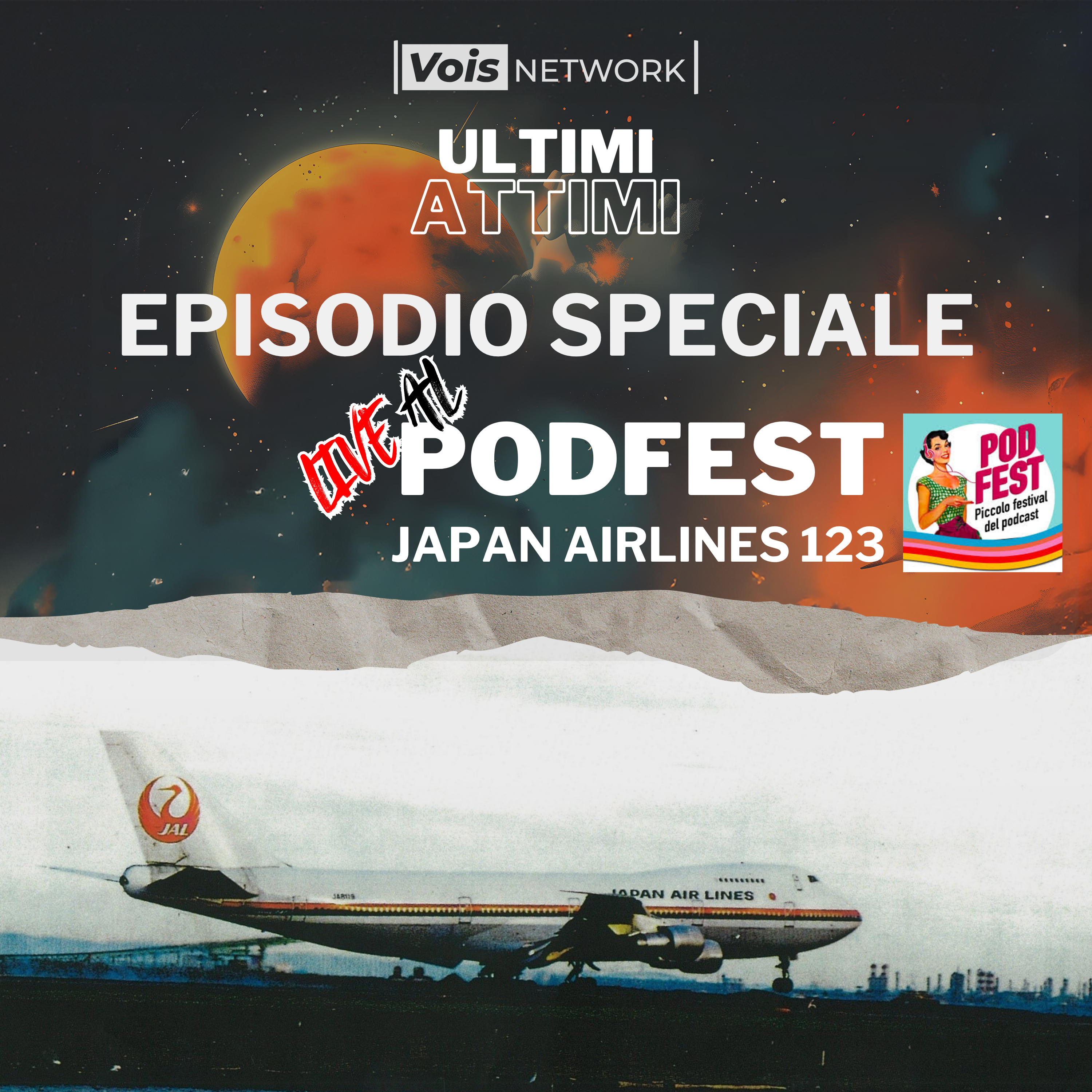 SPECIALE - Japan Airlines 123 live @PodFest