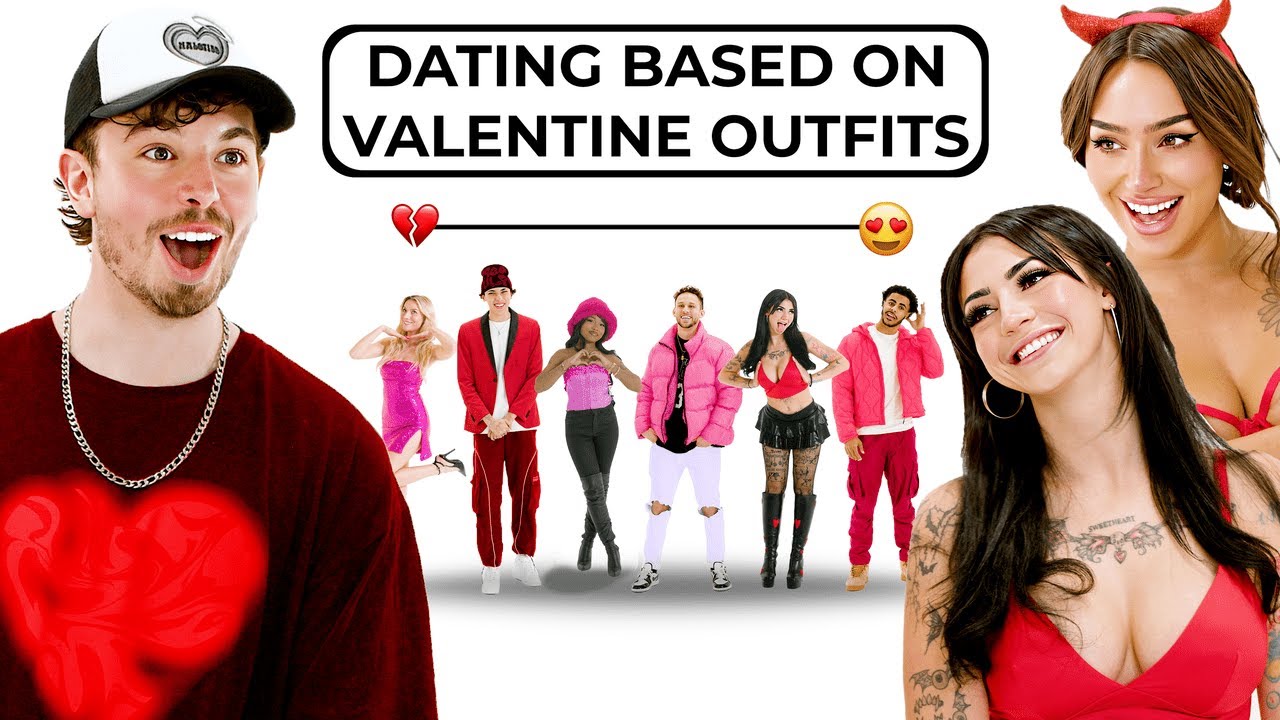 Dating Based on Valentines Day Outfits | 6 Girls VS 5 Guys episode artwork