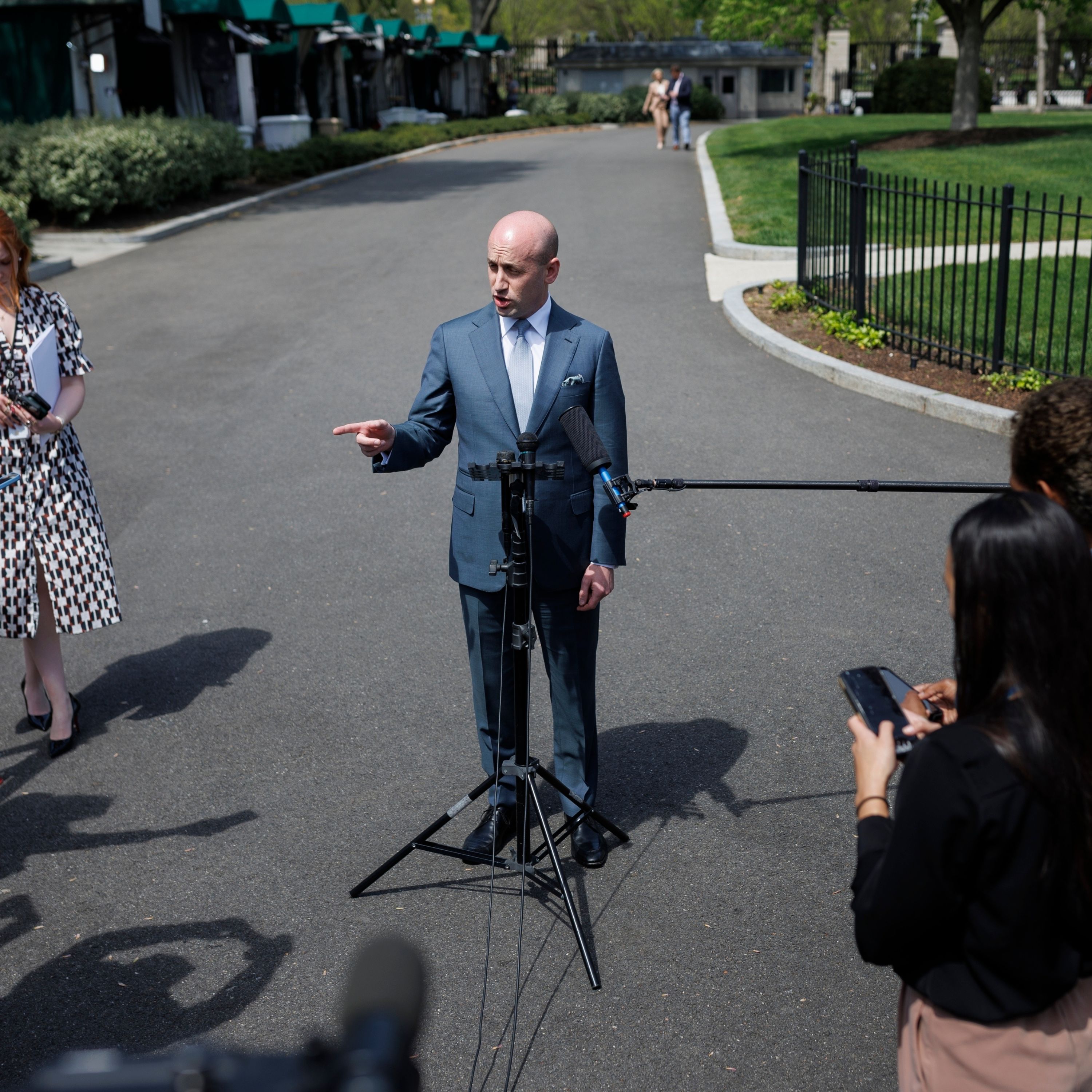Stephen Miller Wants Reparations—For America?
