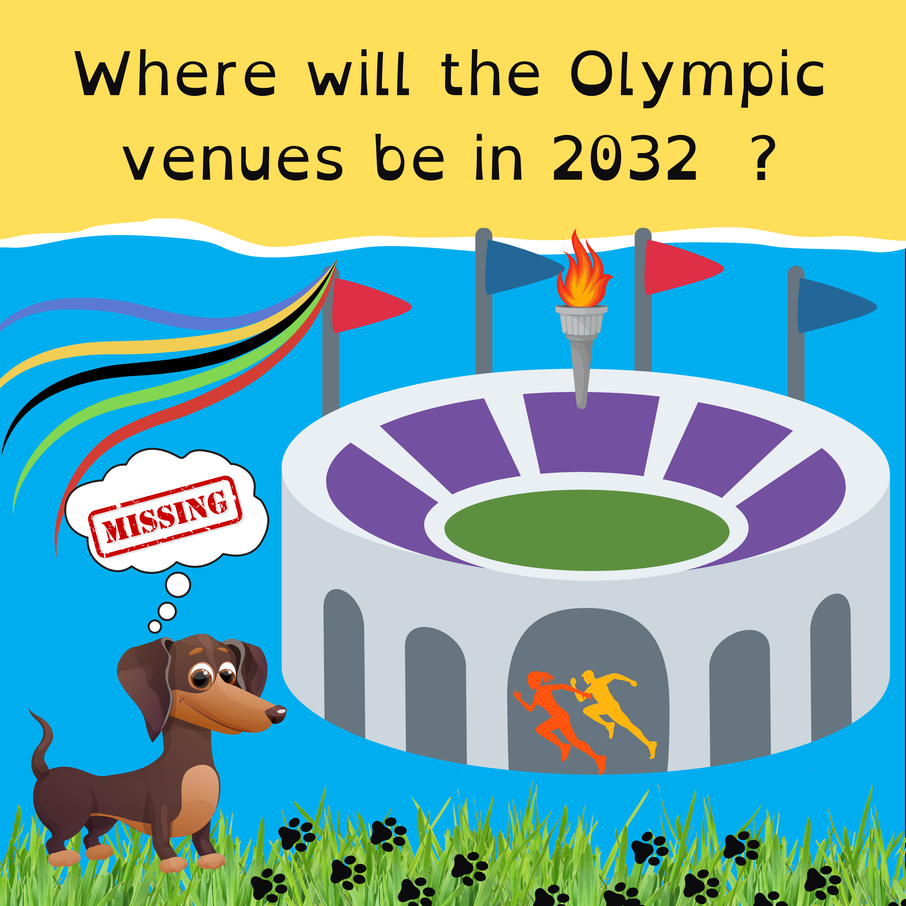 Brisbane Olympics stadiums revealed; Valerie the adventurous dachshund;