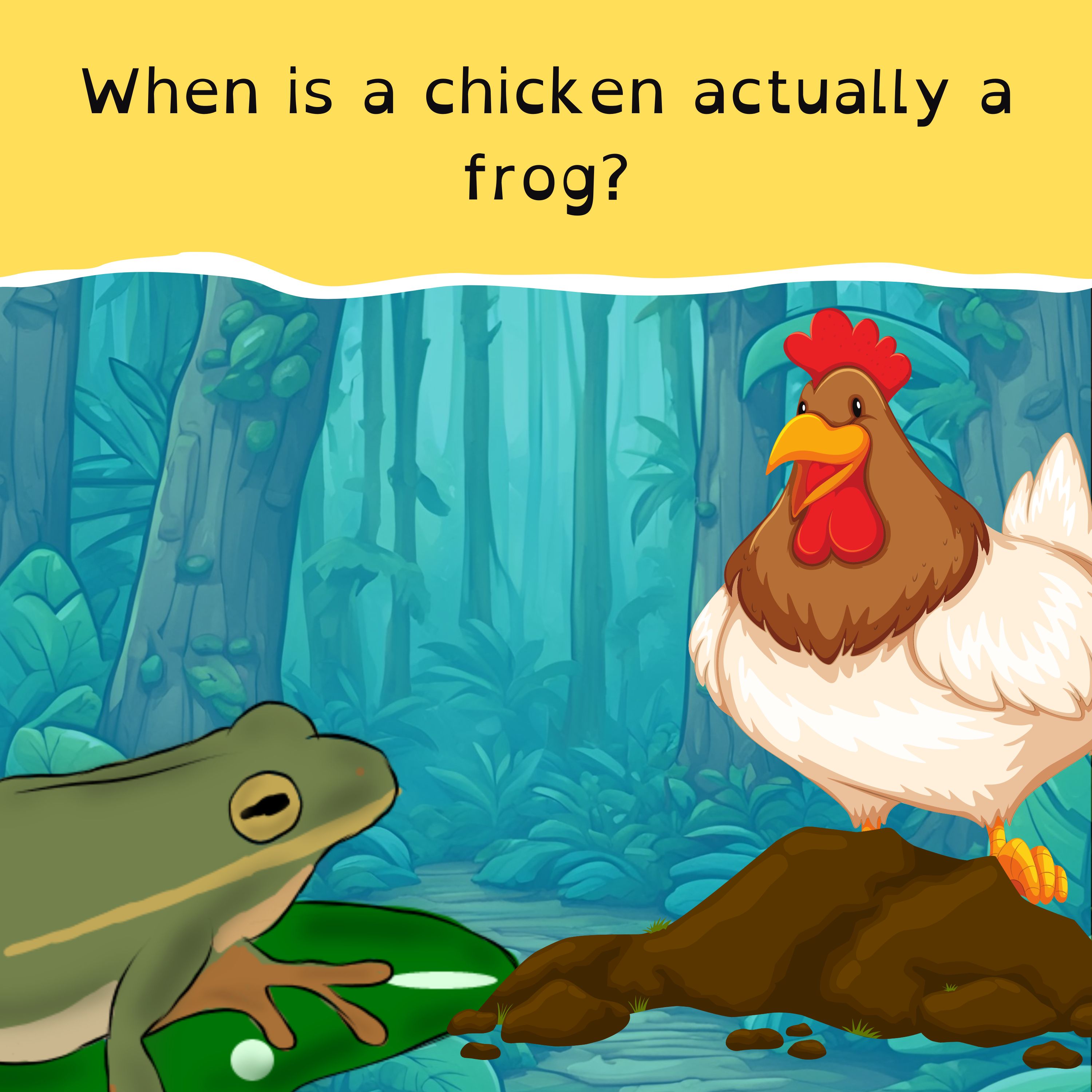 School in a warzone; human hair helps climate change; saving Dominica’s mountain chicken frog; and zoo cages for humans.