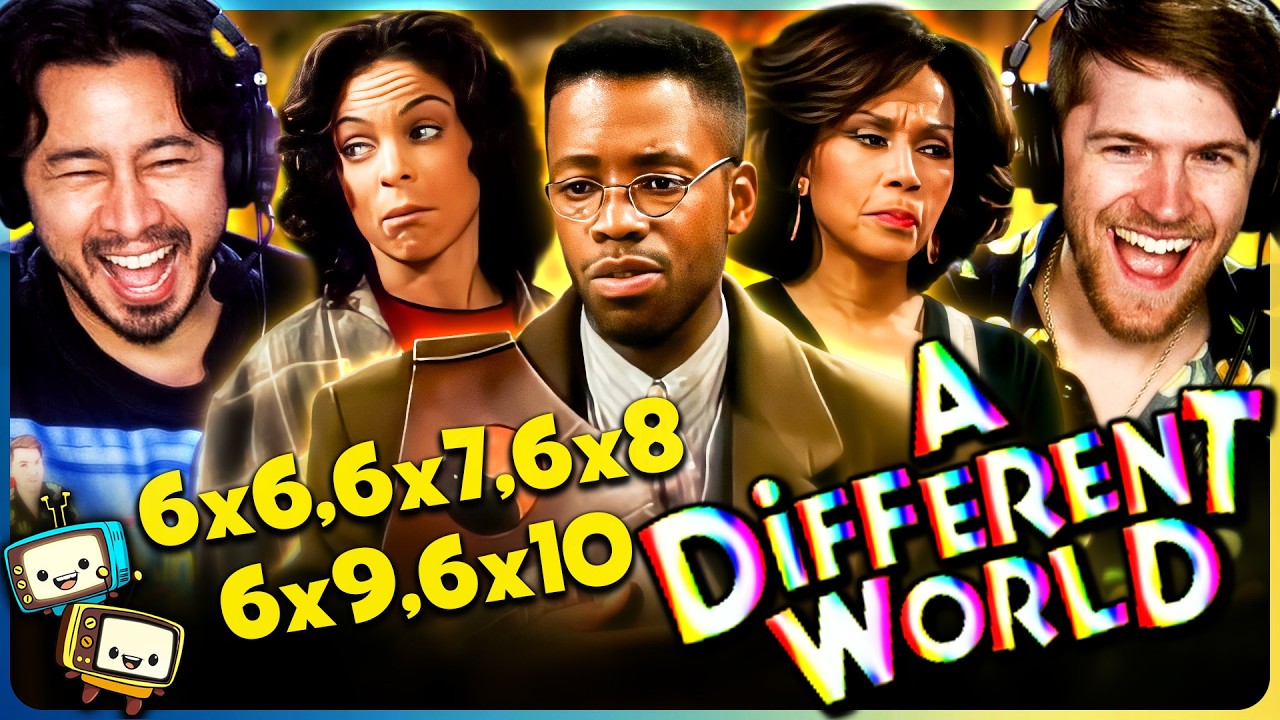 A DIFFERENT WORLD Season 6 Episodes 6-10 Reaction! | Jasmine Guy, Kadeem Hardison, w/ Jaby Koay episode artwork