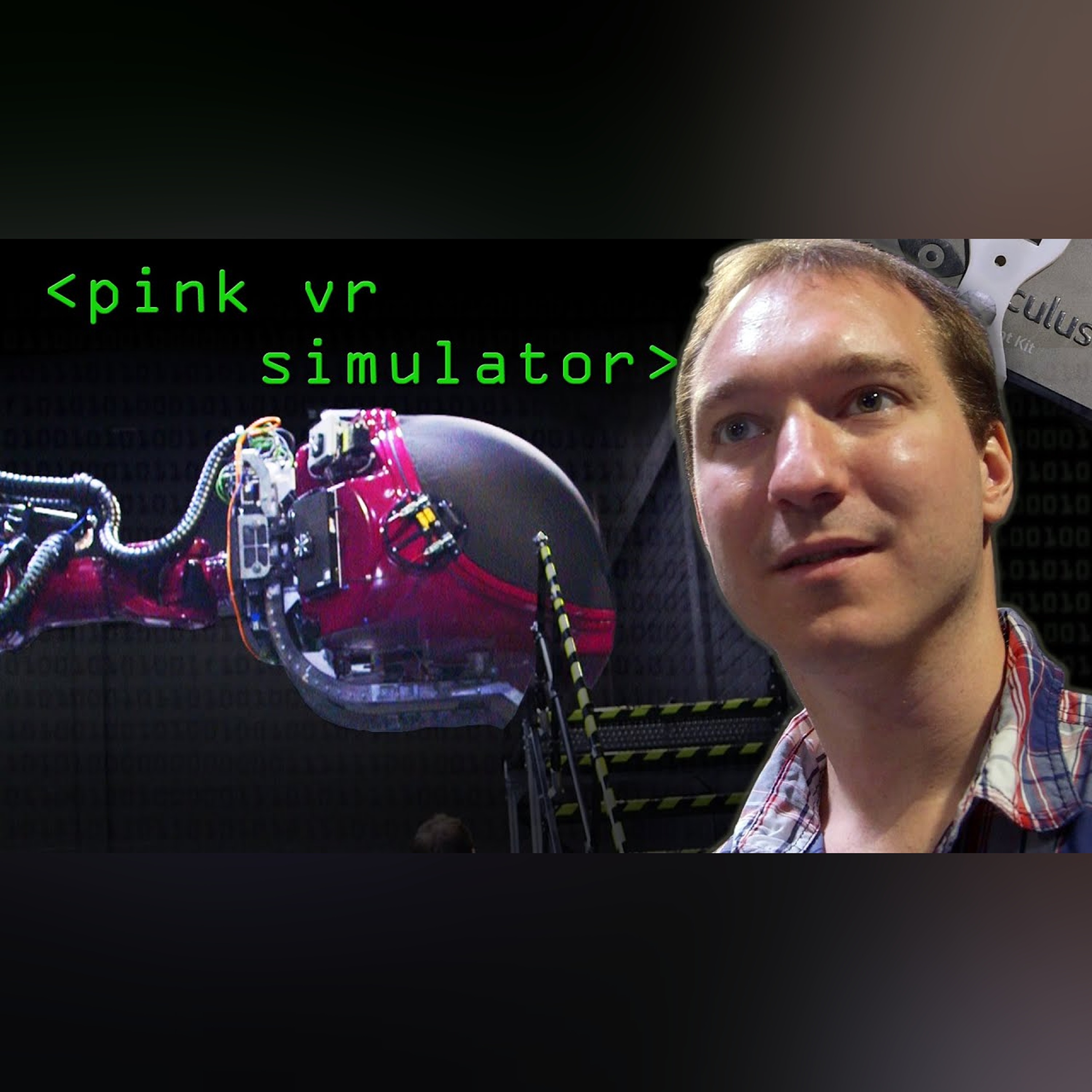 The (pink) VR Simulator - Computerphile episode artwork