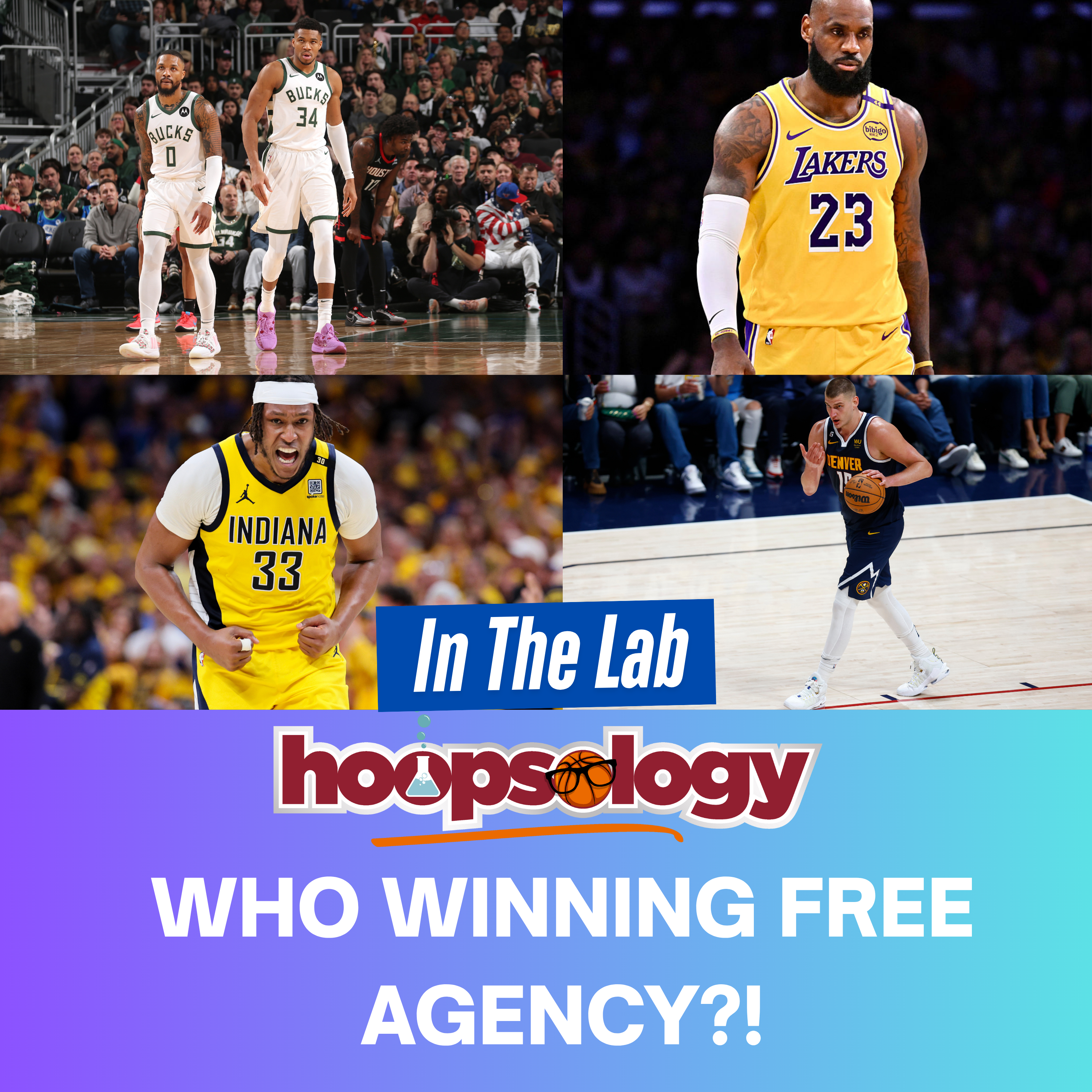 NBA Free Agency Chaos: KD to Rockets, Dame Waived, Celtics Dump, and LeBron’s Final Chapter?-Hoopsology ITL episode artwork