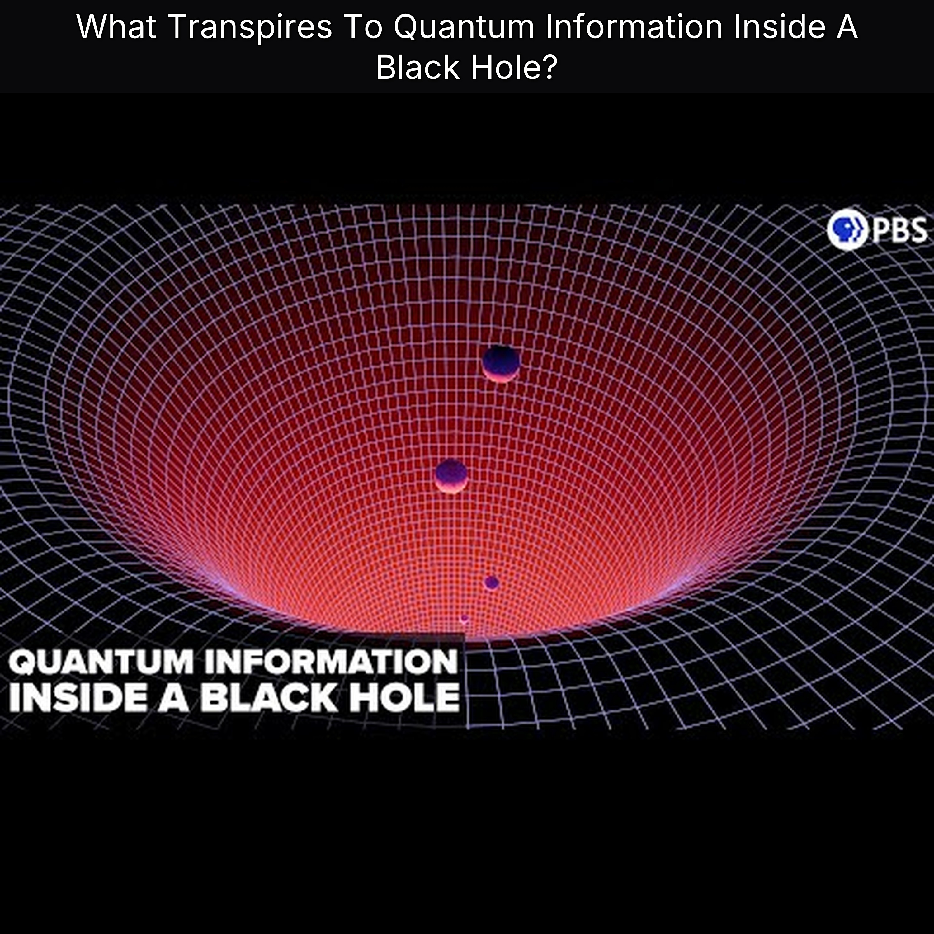 What Transpires To Quantum Information Inside A Black Hole?