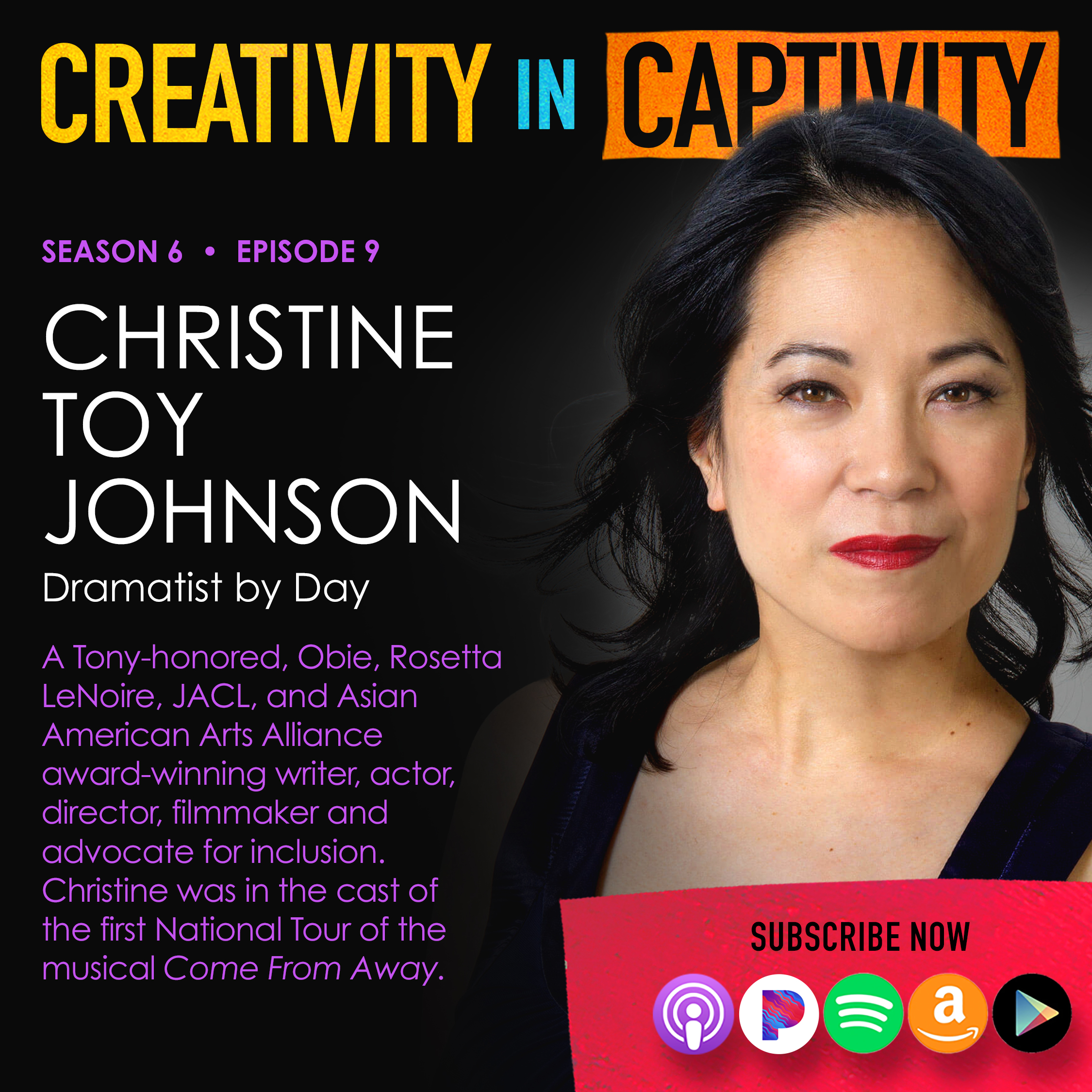 CHRISTINE TOY JOHNSON: Dramatist by Day