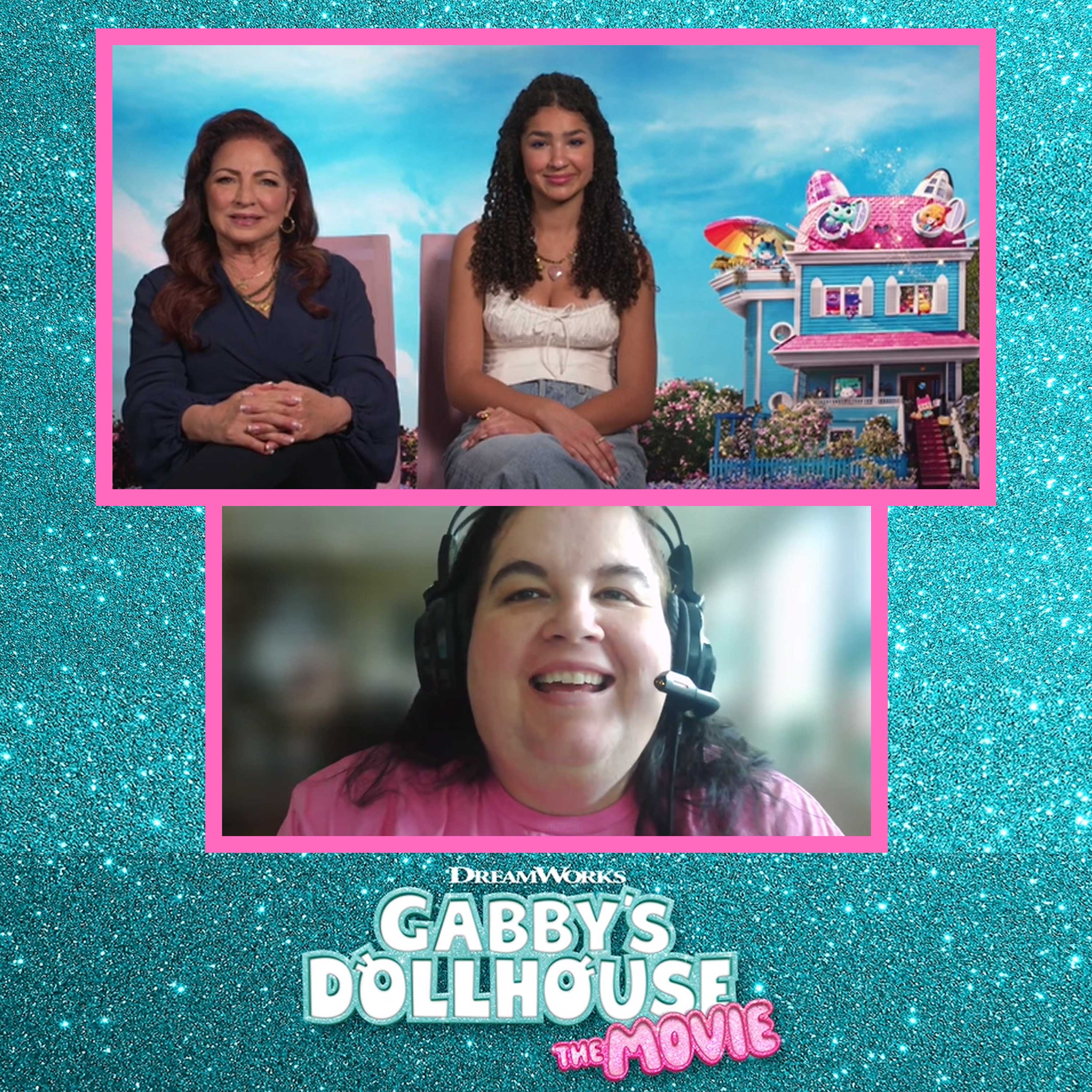 Gloria Estefan, Laila Lockhart Kraner Interview (Gabby's Dollhouse in Big New Movie!) episode artwork
