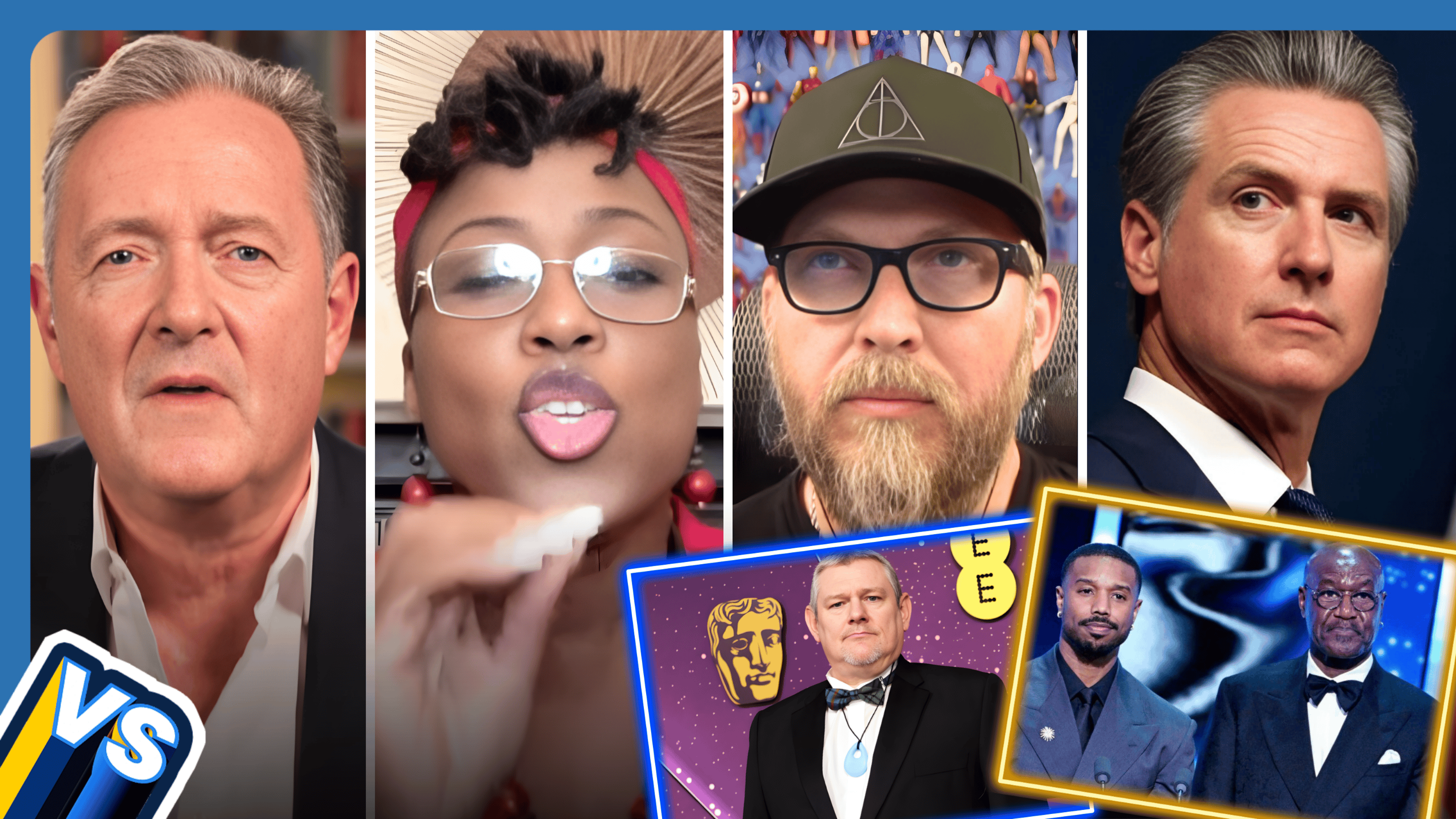 "Race-Baiting CLOWN!" BAFTAs Tourette's Row + Gavin Newsom 'Can't Read'