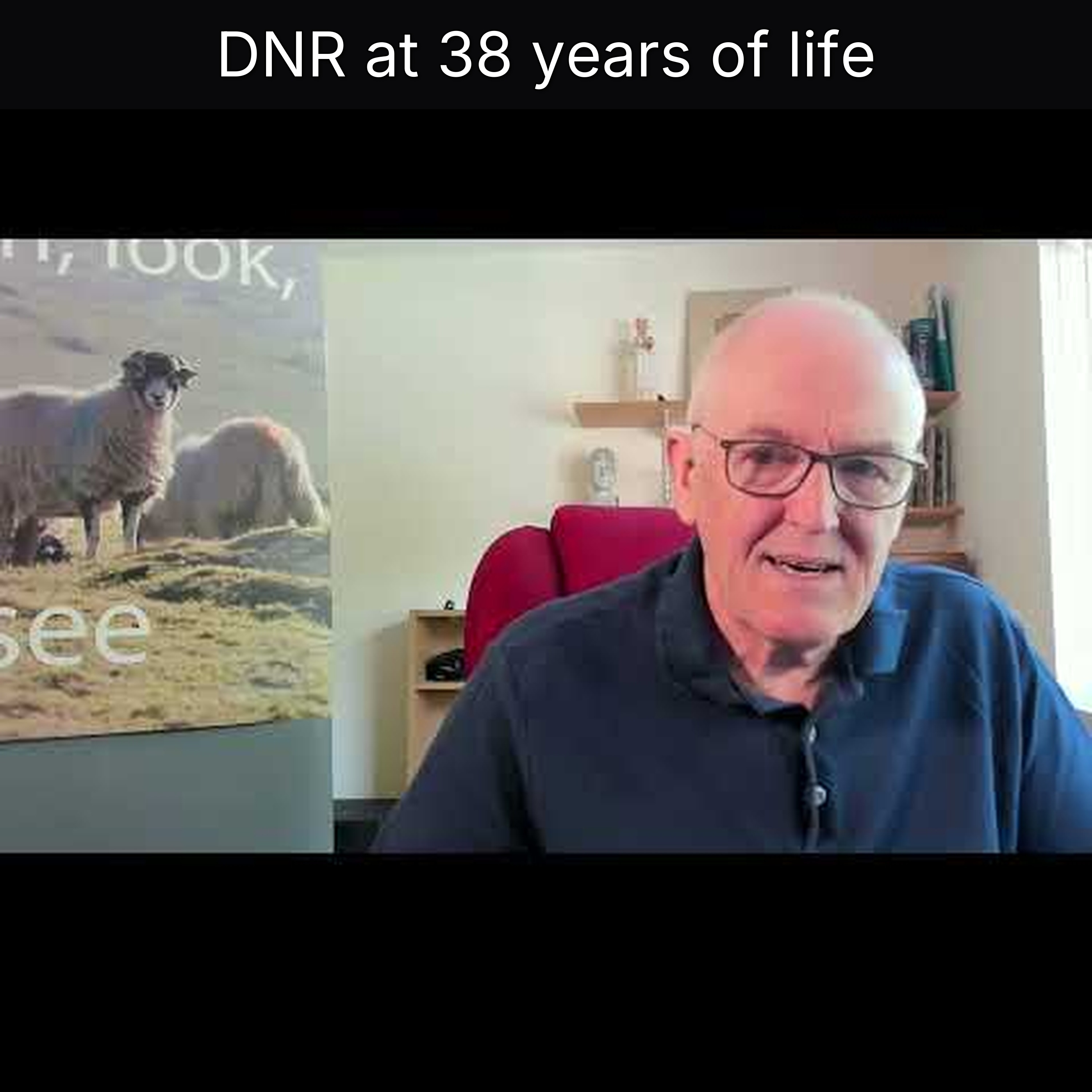 DNR at 38 years of life episode artwork