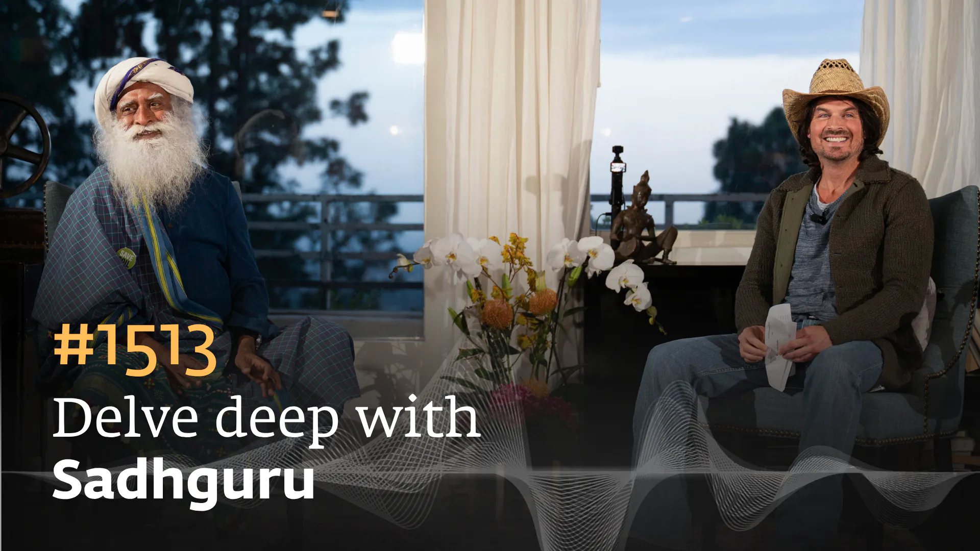 #1513 - Damon Salvatore Fame Ian Somerhalder Meets Sadhguru