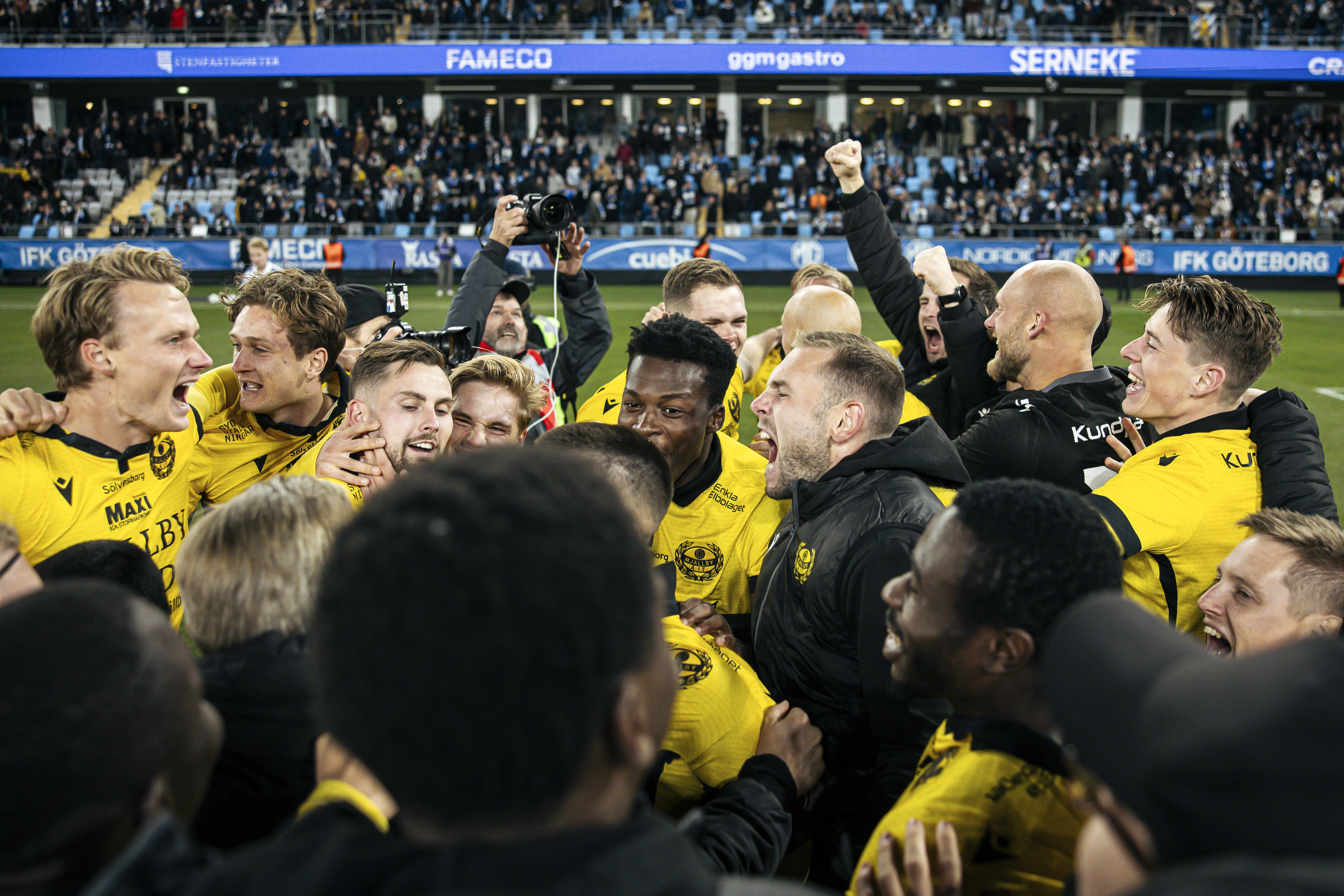 O novo campeão sueco vem de um vilarejo de 1500 pessoas