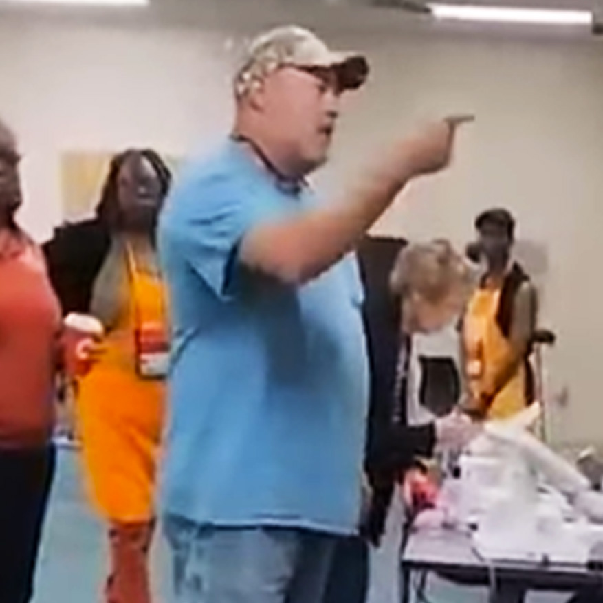 SC Poll Worker Charged Instead of Attacker?!