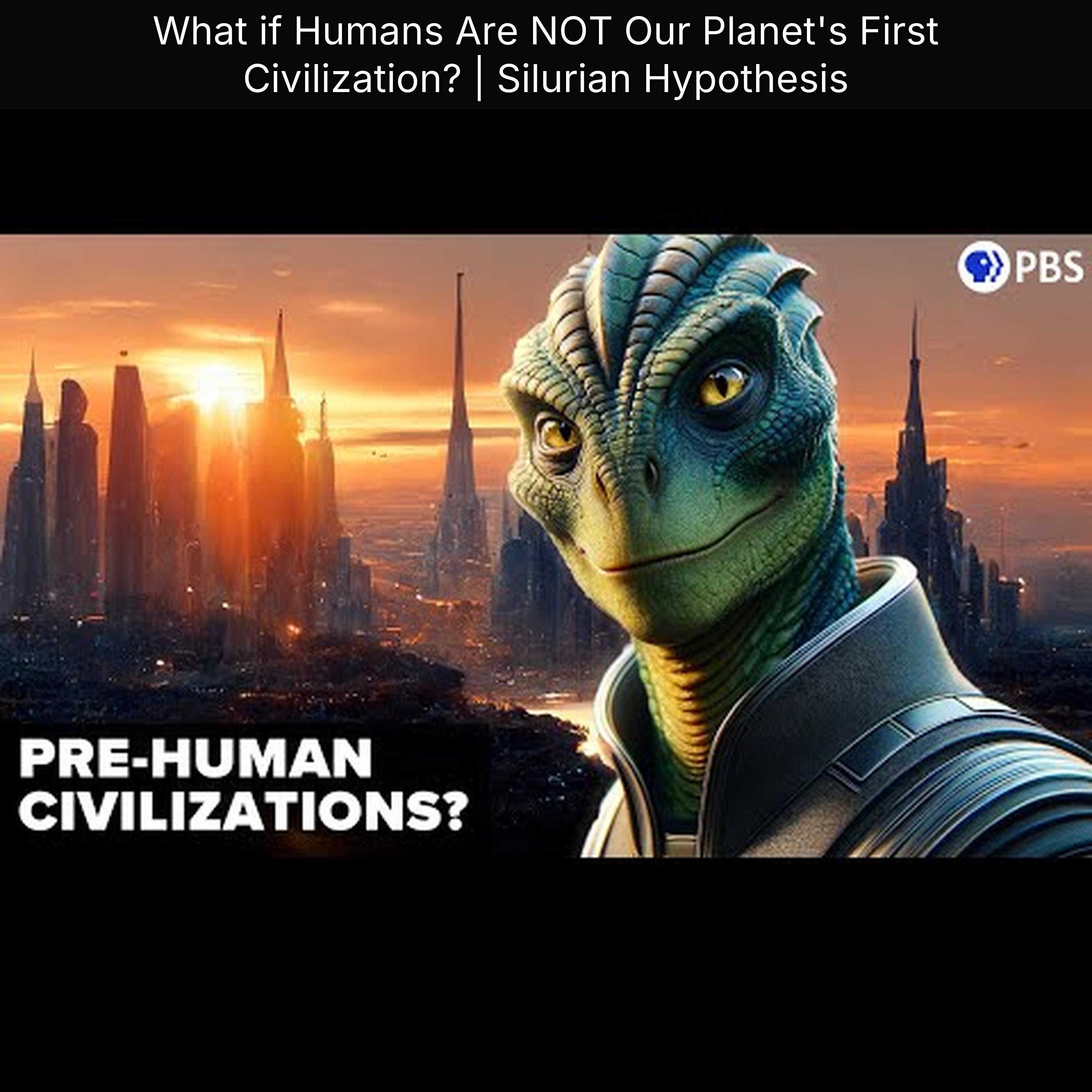 What if Humans Are NOT Our Planet's First Civilization? | Silurian Hypothesis episode artwork