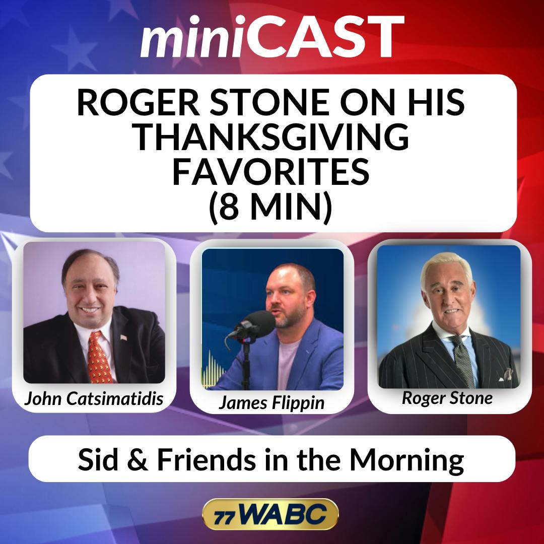 Roger Stone on his Thanksgiving Favorites (8 min) | 11-27-25 Roger Stone on his Thanksgiving Favorites (8 min) | 11-27-25