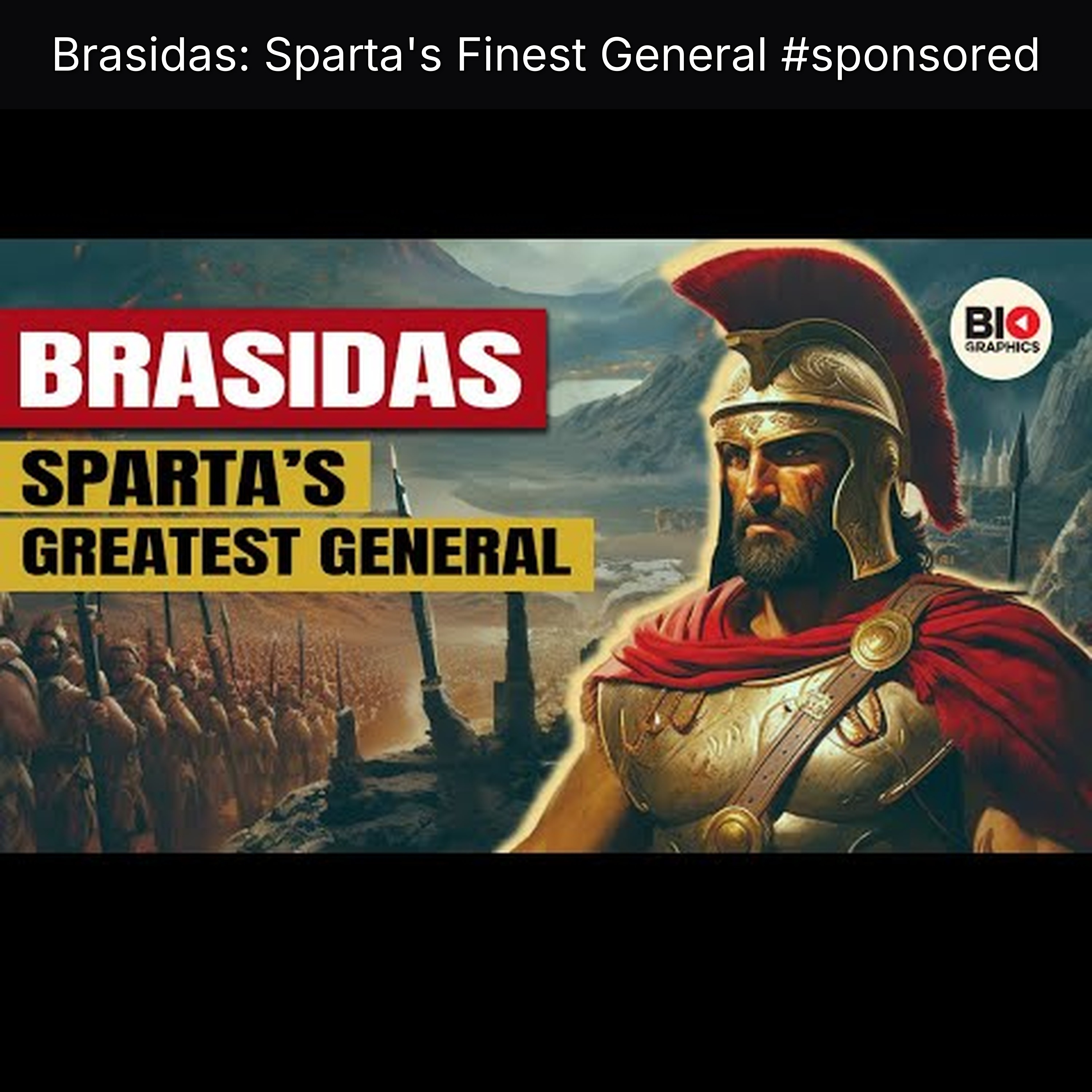 Brasidas: Sparta's Finest General #sponsored