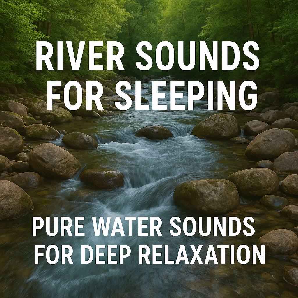 River Sounds For Sleeping | Pure Water Sounds For Deep Relaxation