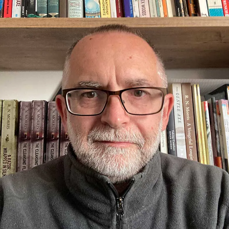 ROGER MORRIS talks to Tim Stretton on Aspects of Crime episode artwork