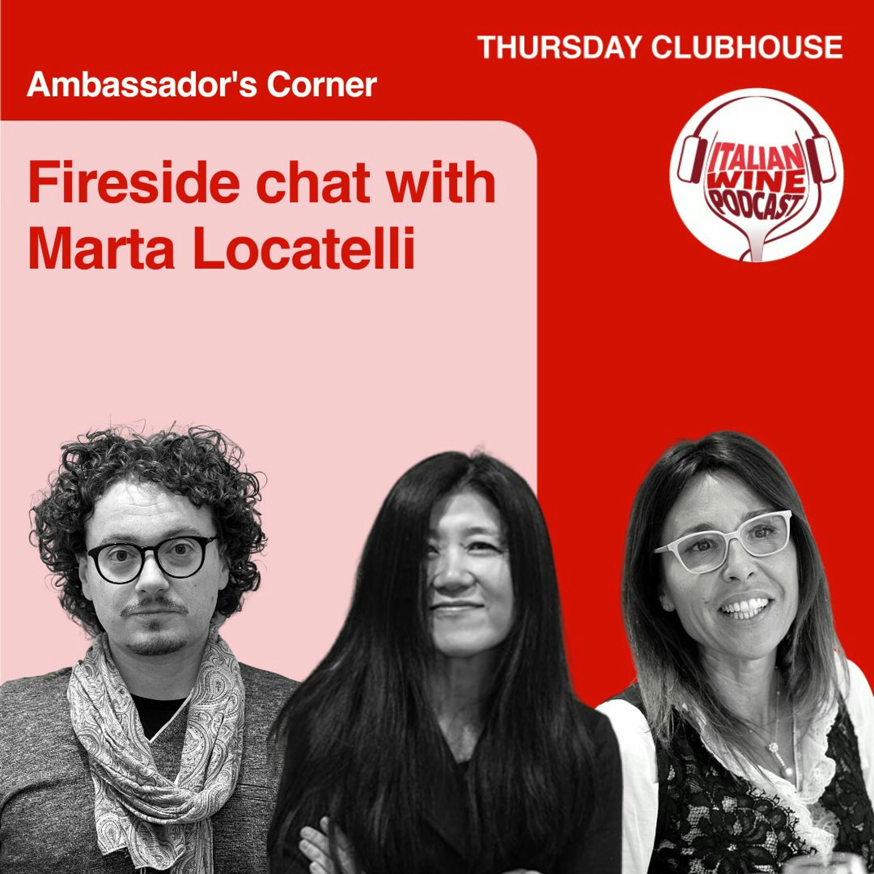 Ep. 1238 Michele Longari interviews Marta Locatelli | Clubhouse Ambassador's Corner