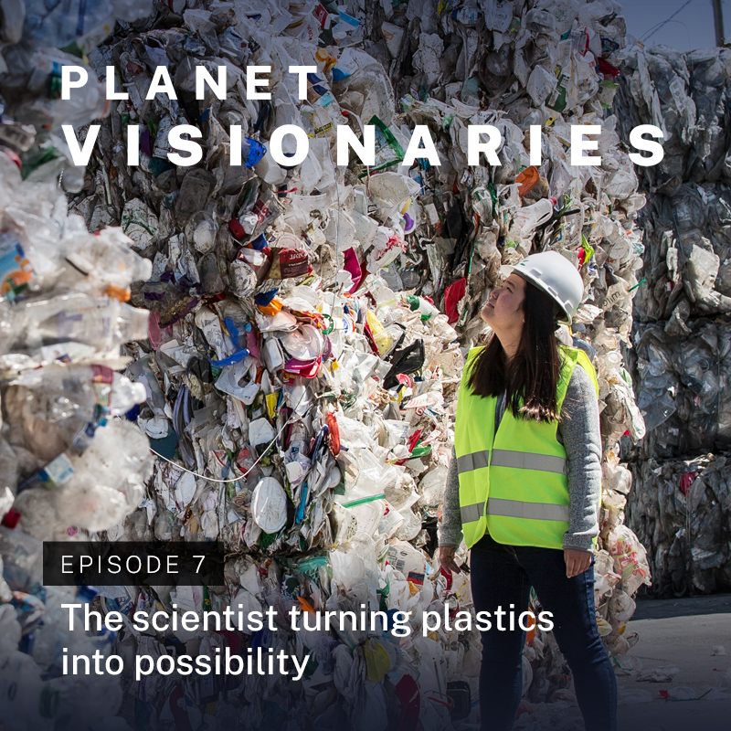 The scientist turning plastics into possibility
