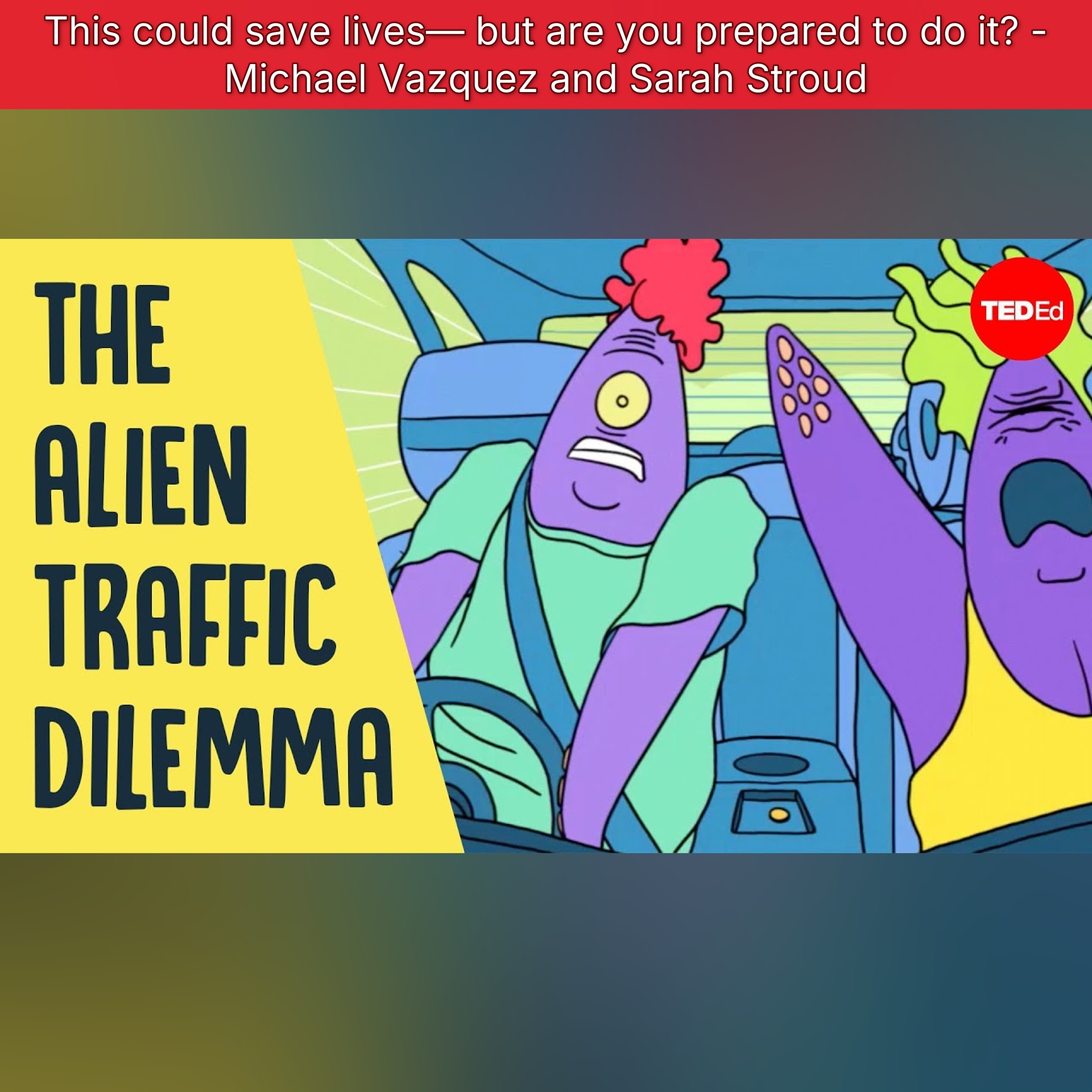 This could save lives— but are you prepared to do it? - Michael Vazquez and Sarah Stroud episode artwork