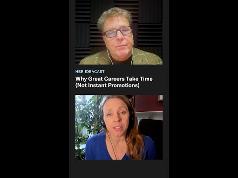 Why Great Careers Take Time (Not Instant Promotions)