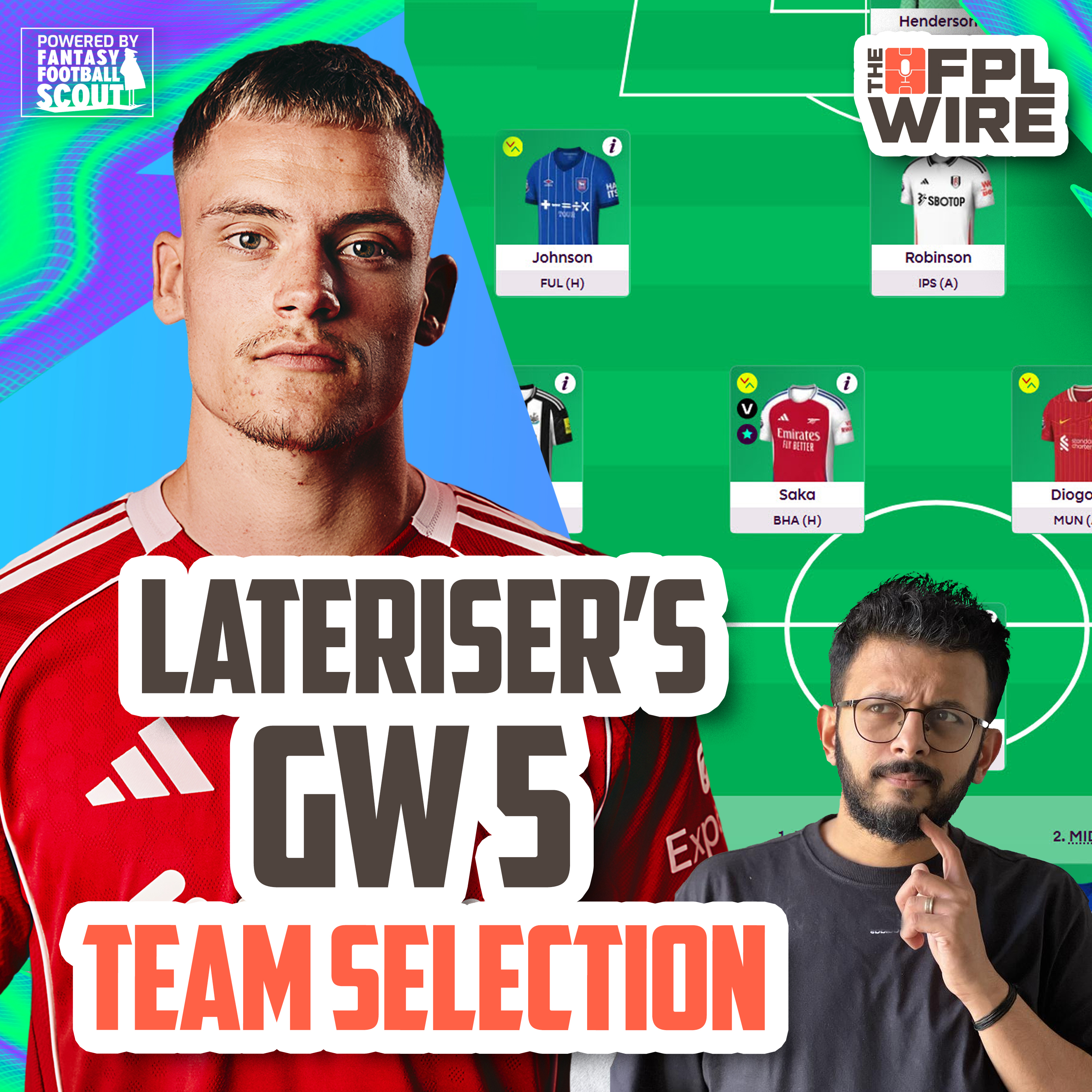 Lateriser's Gameweek 5 Team Selection |Top 200x3| The FPL Wire | Fantasy Premier League Tips 2025/26