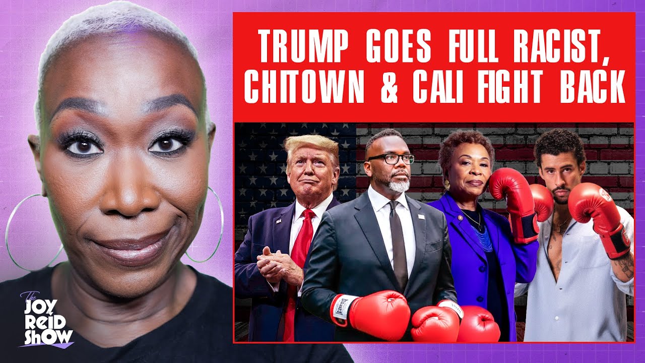 Trump Goes Full Racist, ChiTown & Cali Fight Back | The Joy Reid Show LIVE!