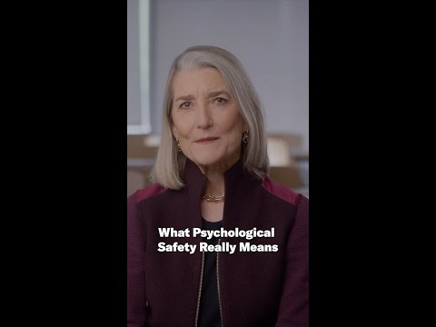 What Psychological Safety Really Means