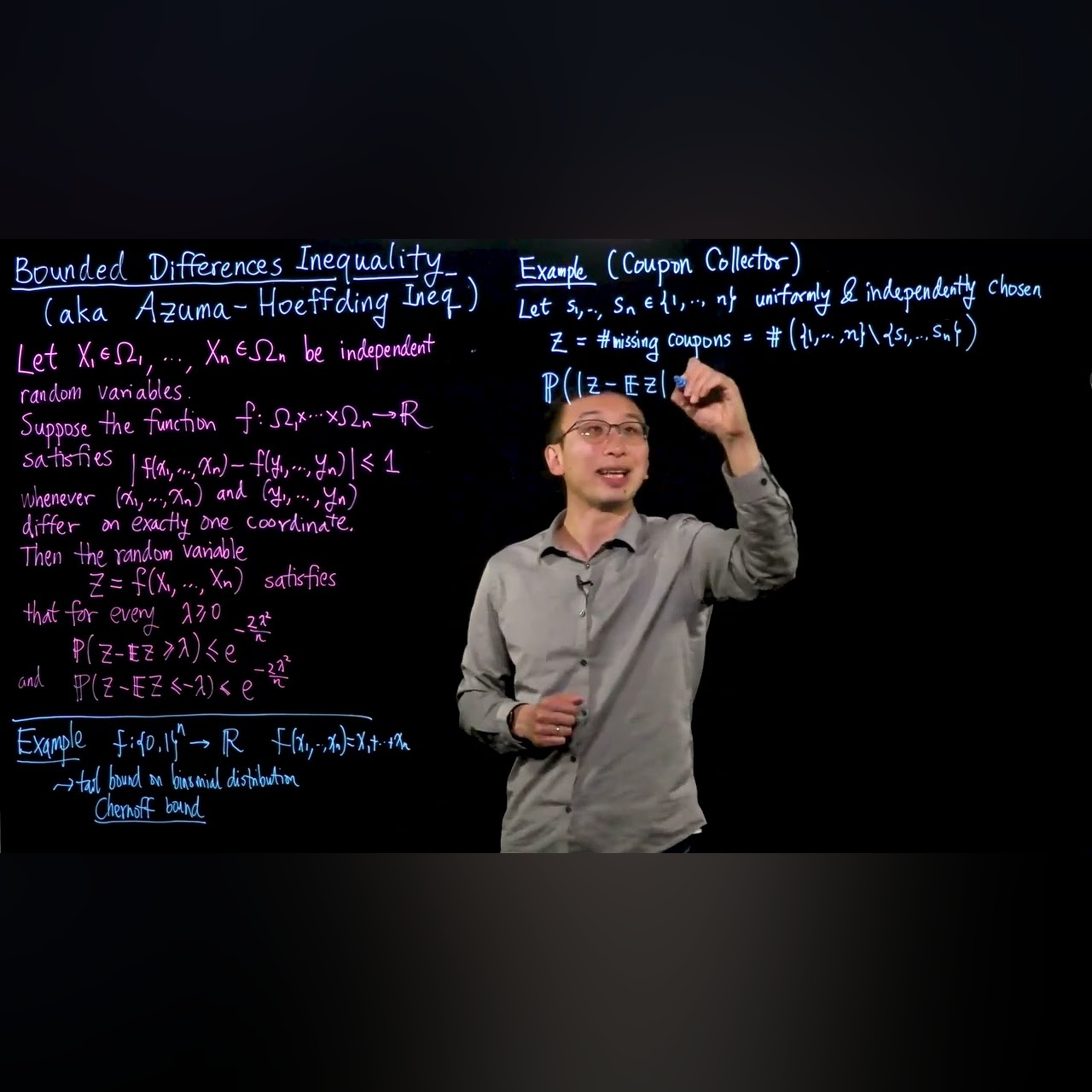 Bounded Differences Inequality (aka Azuma-Hoeffding Inequality)