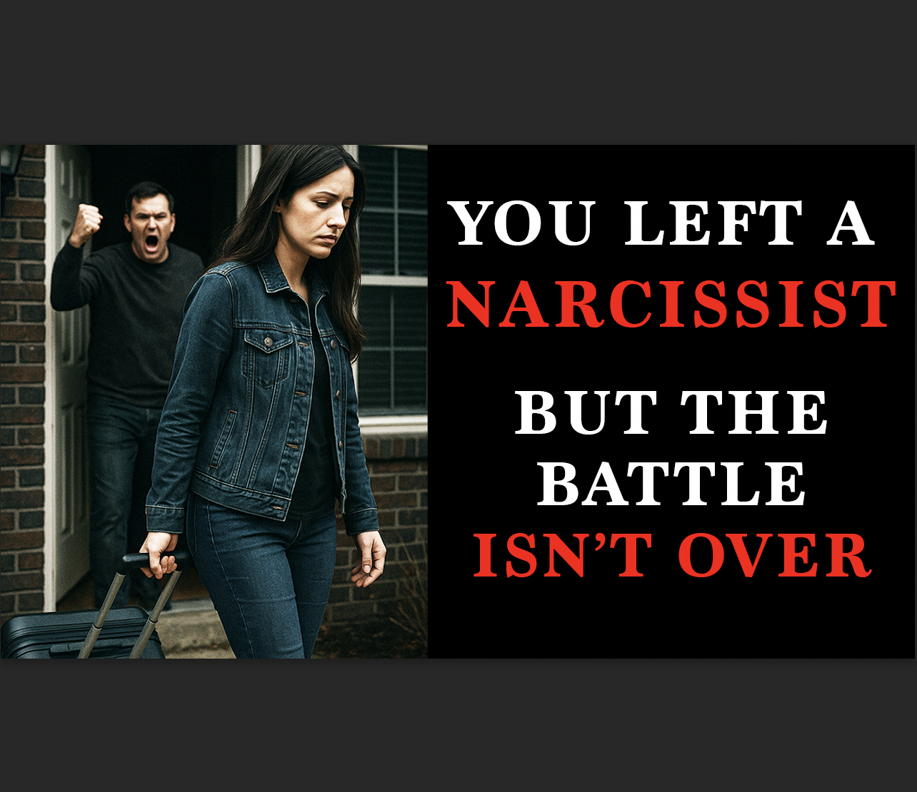 The psychology of narcissistic abuse—and how it can continue after separation