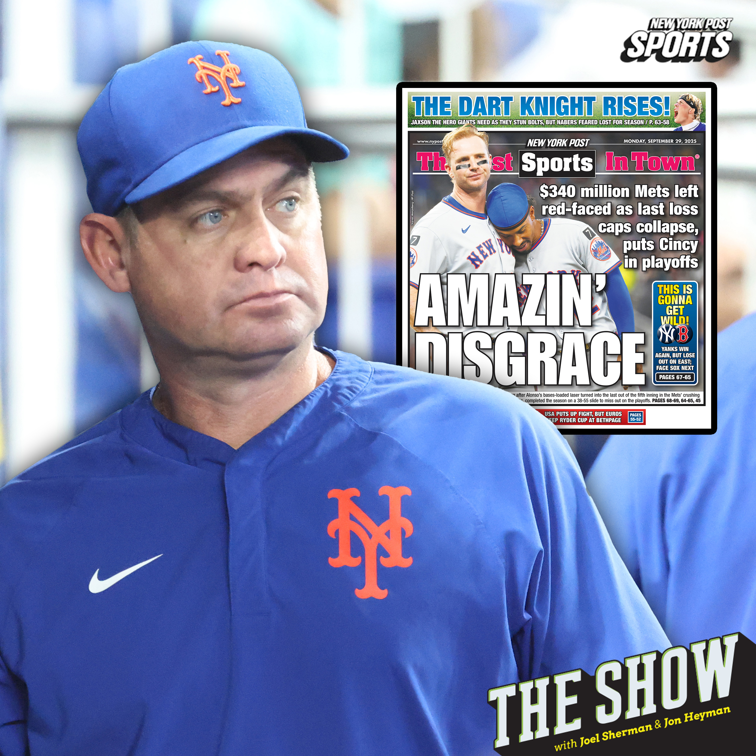 Who Is Most To Blame For Mets Historic Collapse? w/ Mike Puma & Mike Vaccaro