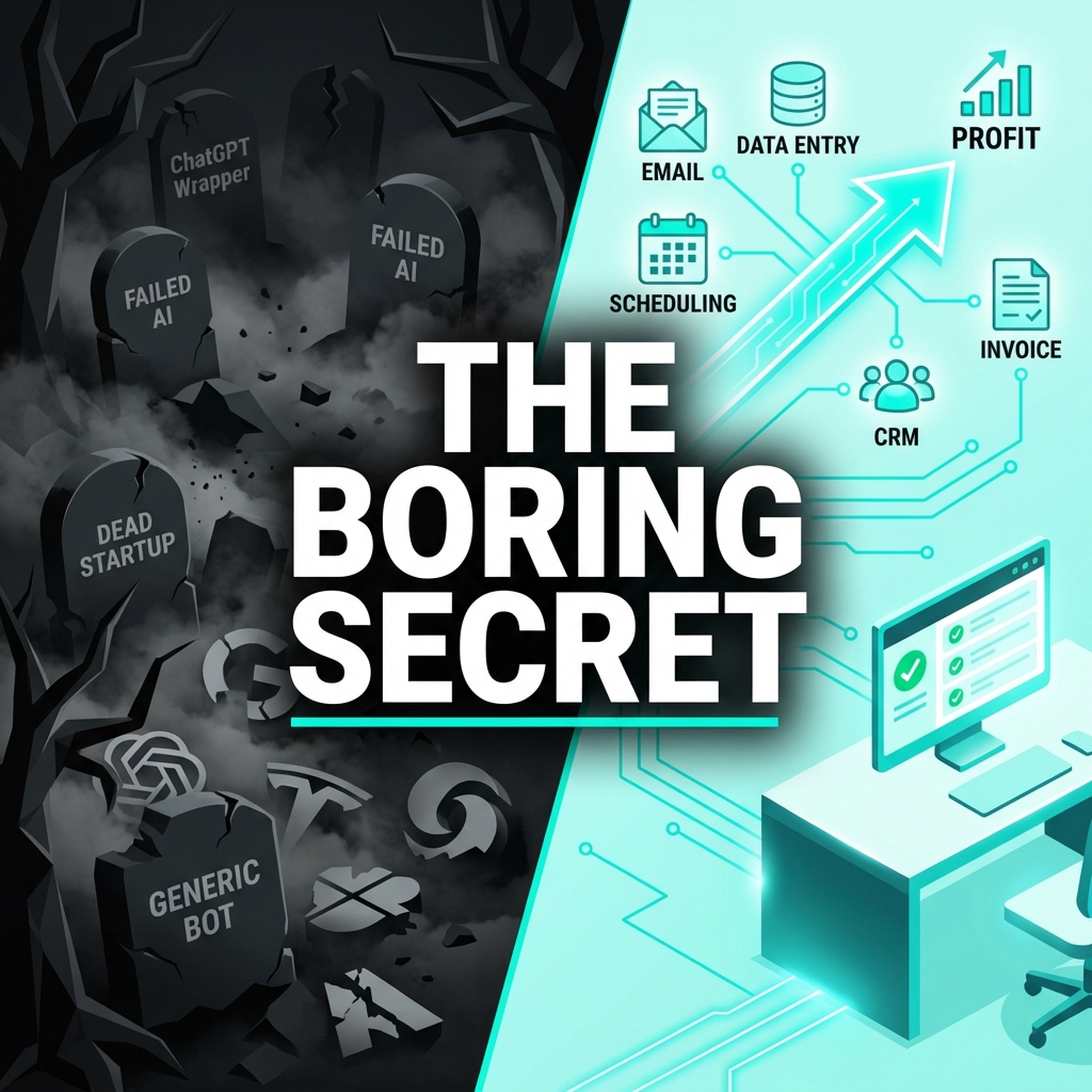 Why 90% of AI Agencies Die in Year One (And 3 That Didn't) episode artwork