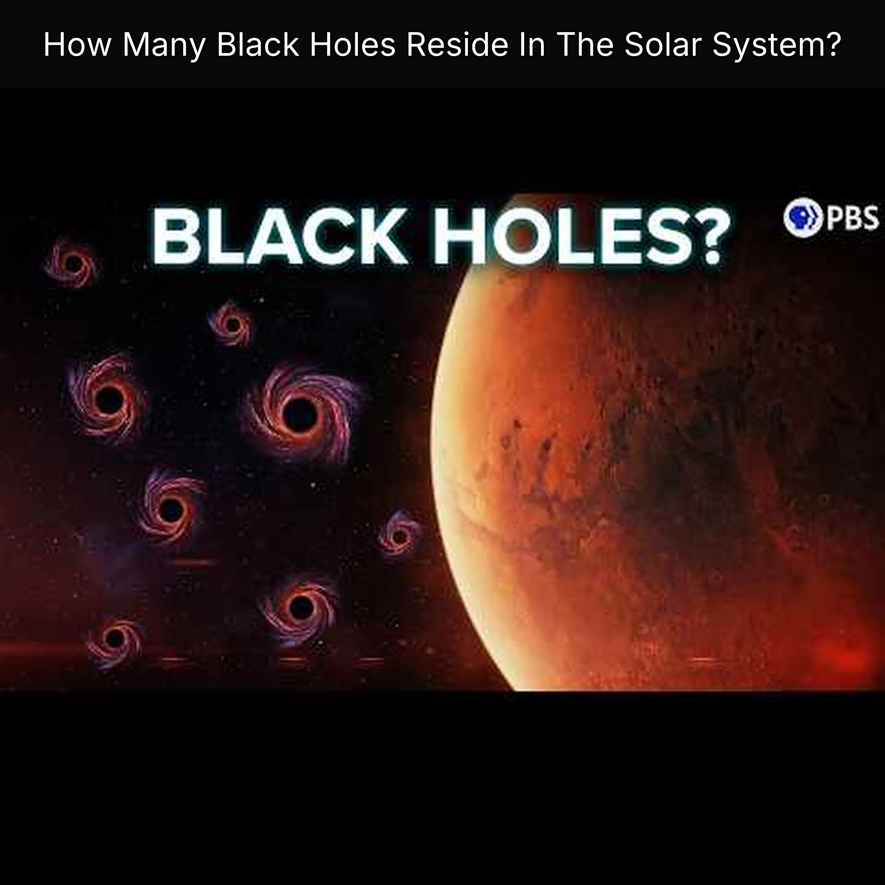 How Many Black Holes Reside In The Solar System?