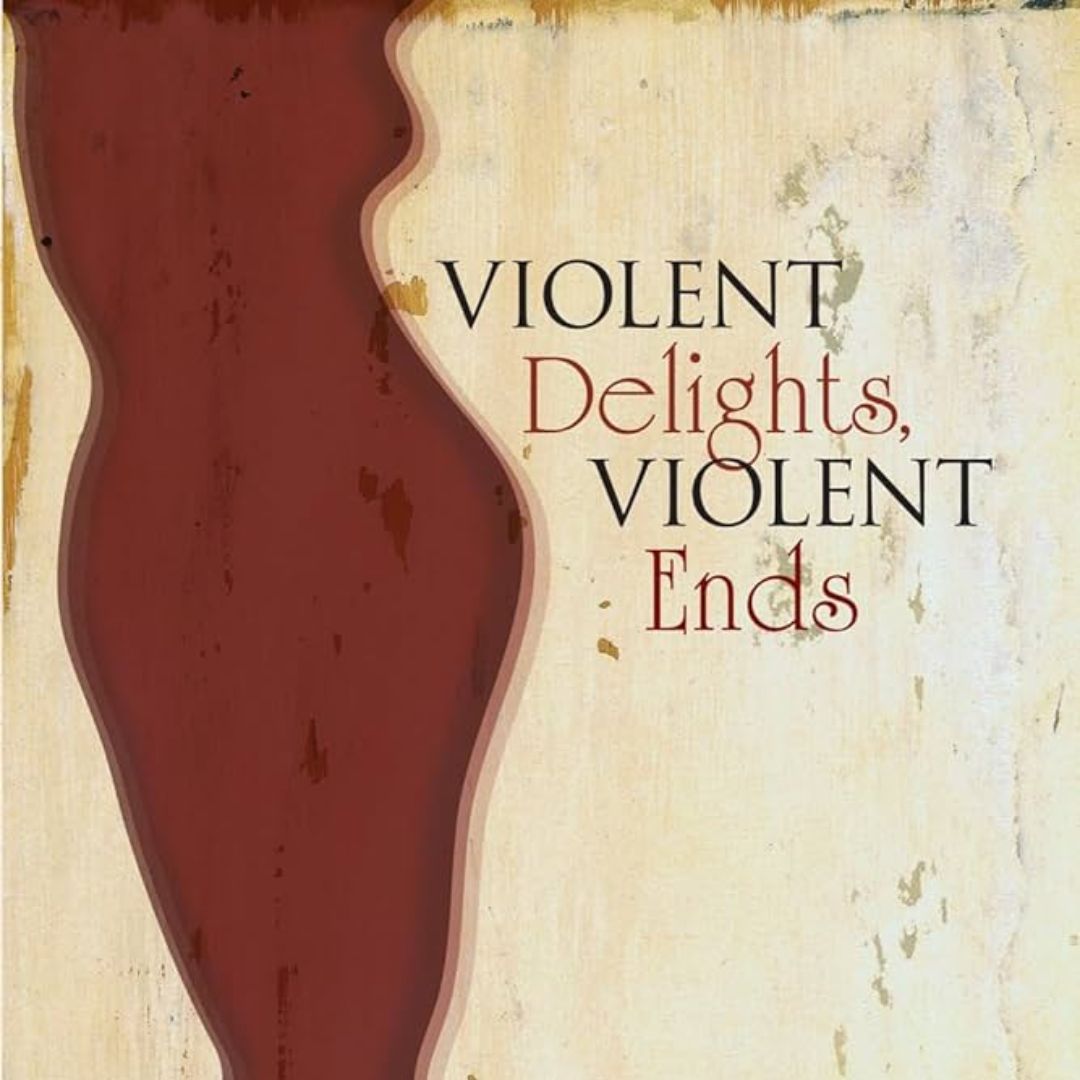 "Violent Delights, Violent Ends" with Nicole Von Germeten artwork