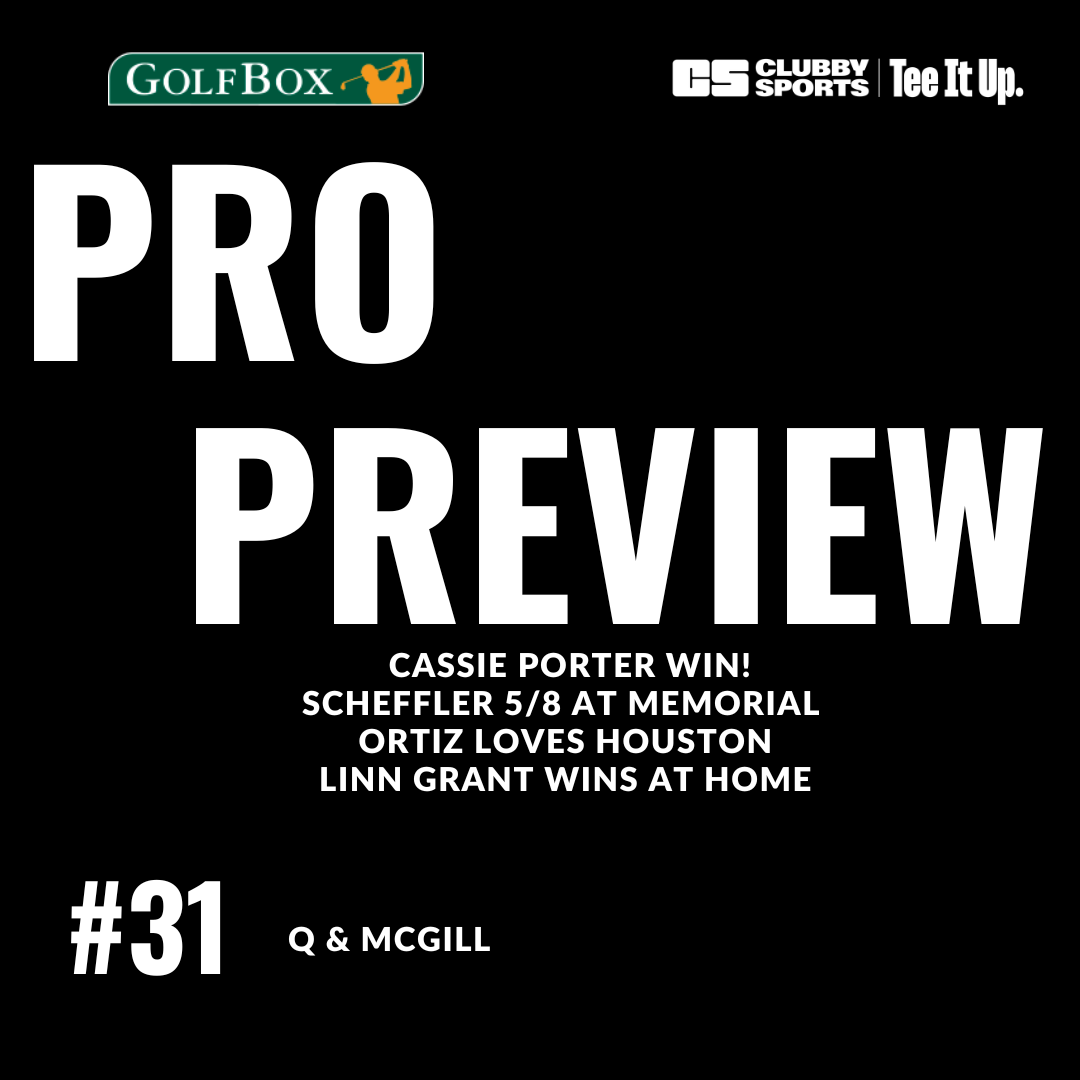 Cassie Porter Wins, Scheffler AGAIN & Ortiz loves Houston! episode artwork