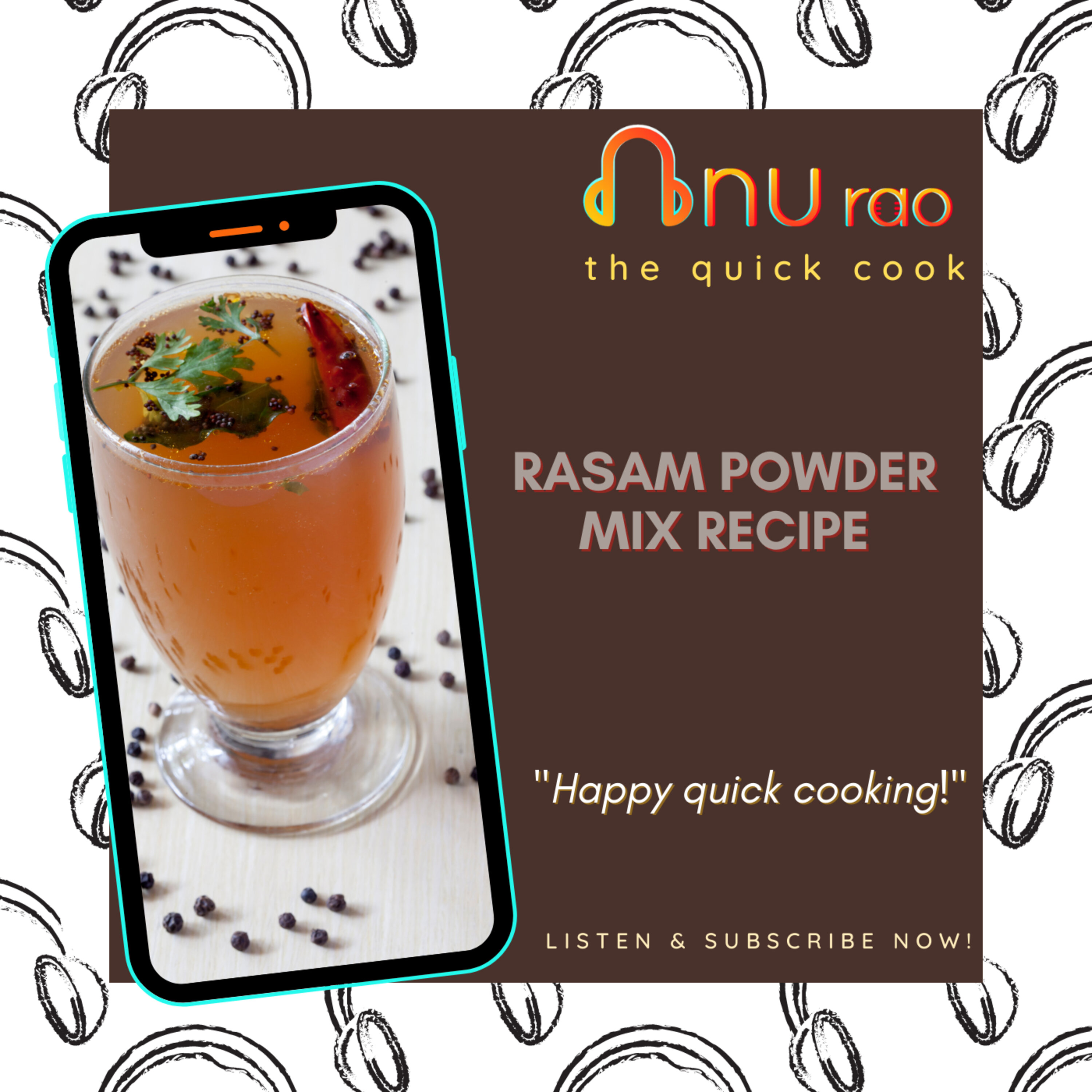 Rasam Powder Mix Recipe episode artwork