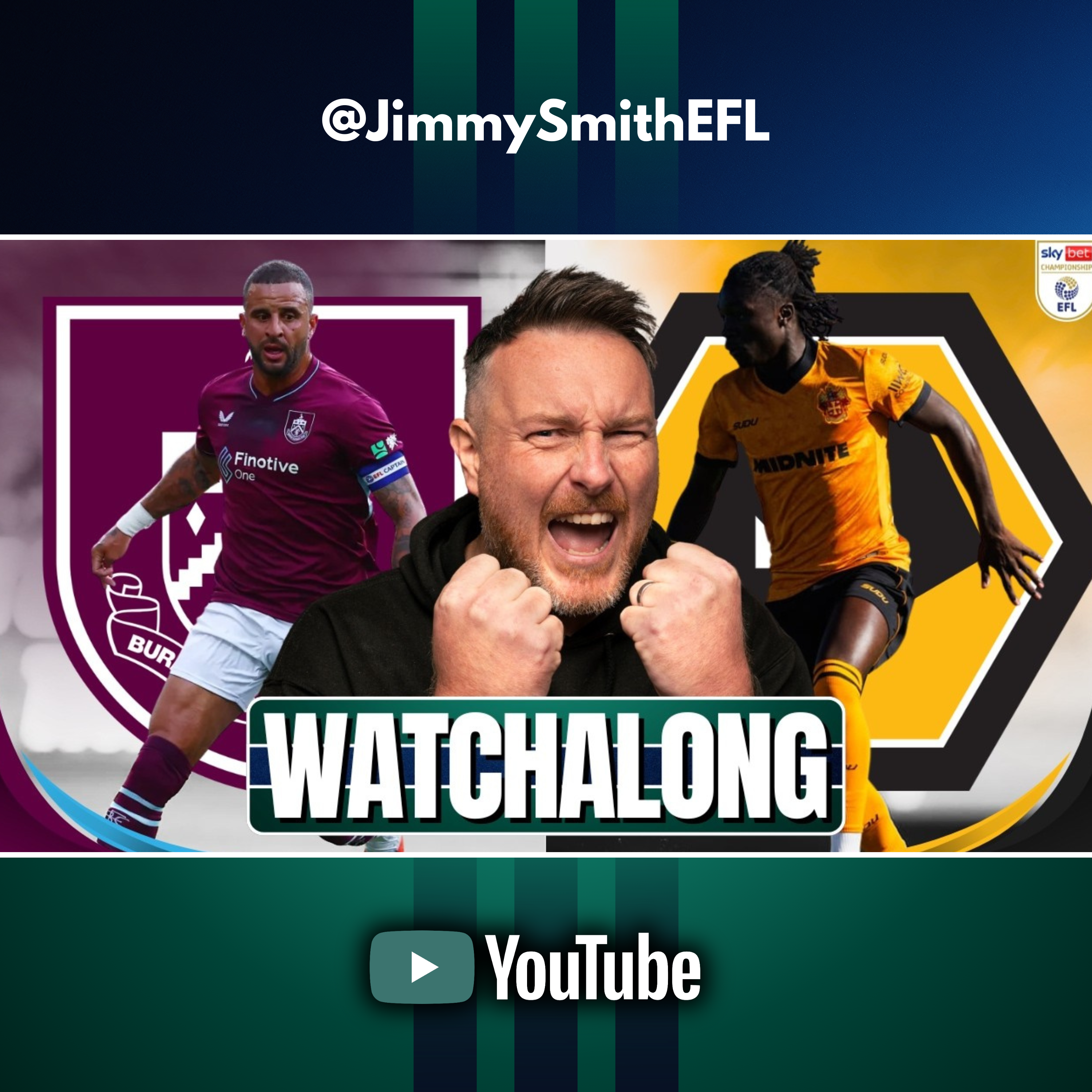 FRIDAY NIGHT FOOTBALL LIVE! | Burnley vs Wolves | CHAMPIONSHIP WATCHALONG! ⚽📺