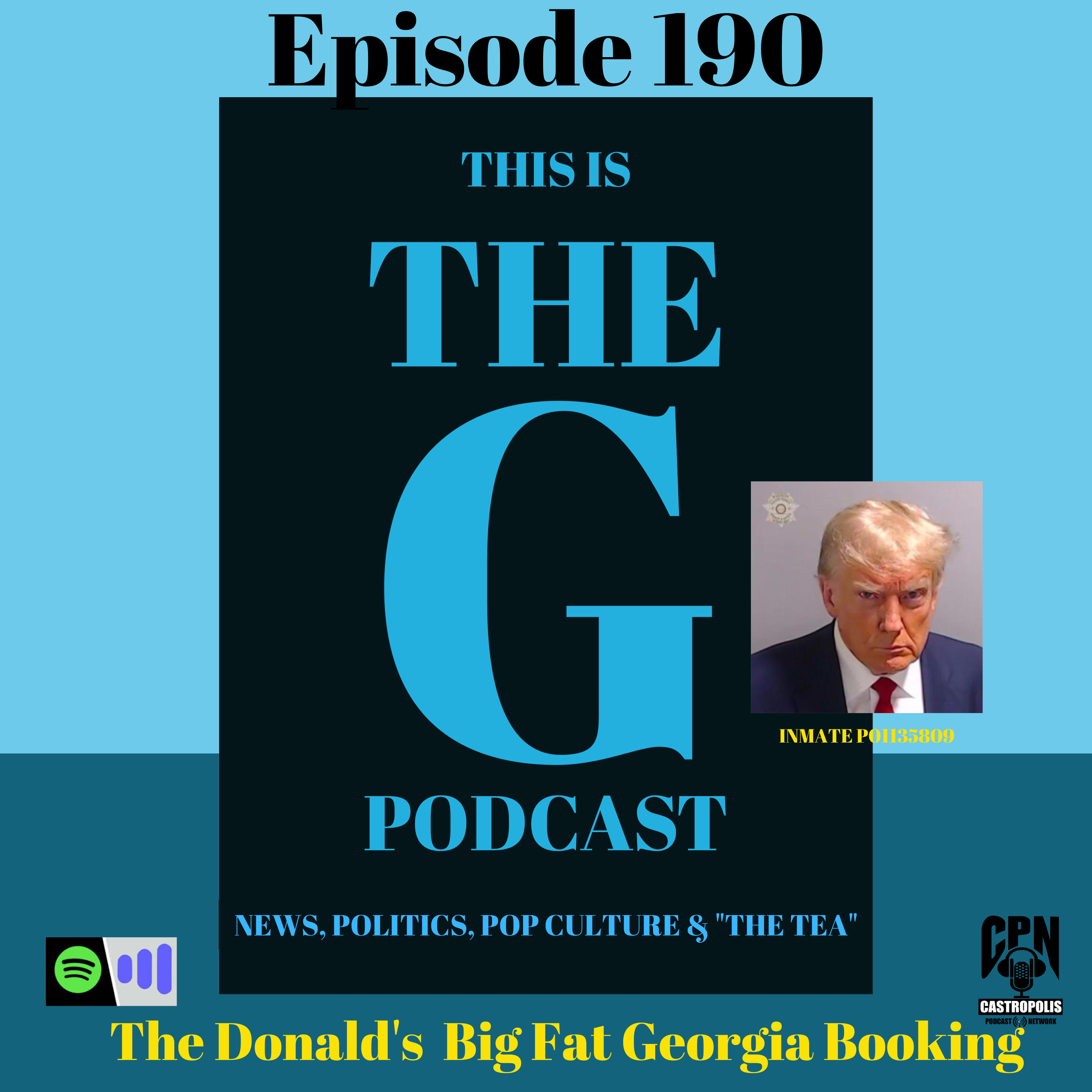 Episode 190 THE DONALD’S BIG FAT GEORGIA BOOKING episode artwork