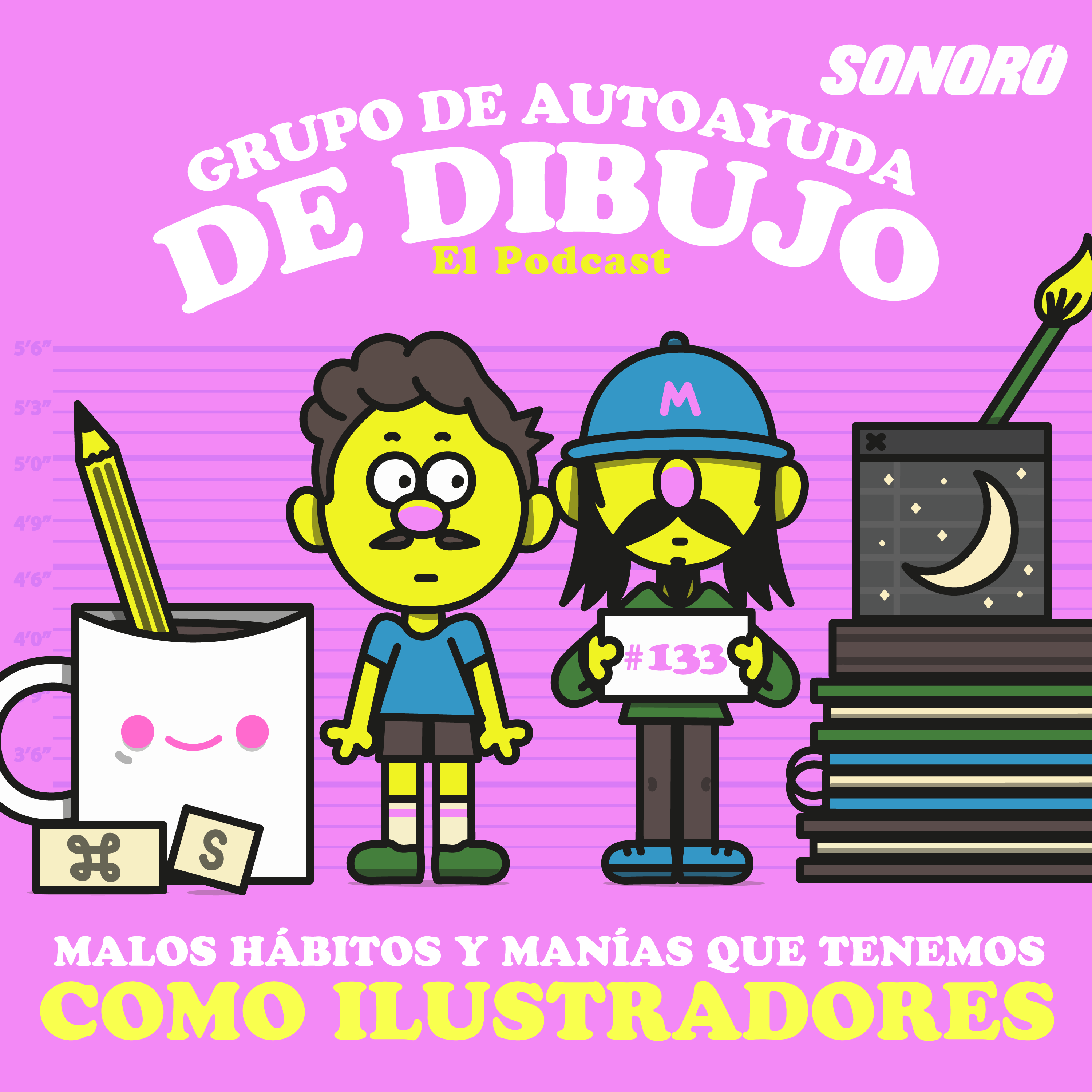 Ep. 133 - CHECKLIST DE MANÍAS DE ILUSTRADORES episode artwork