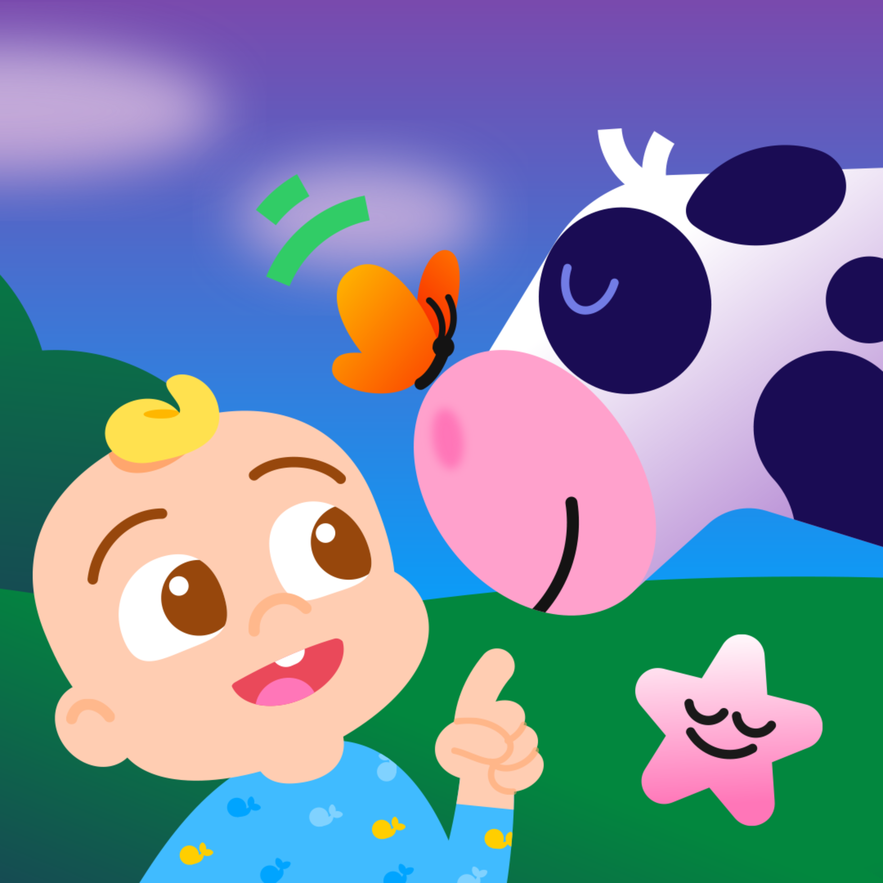 Wiggle To Wind Down - CoComelon & Headspace - Podcast for Kids