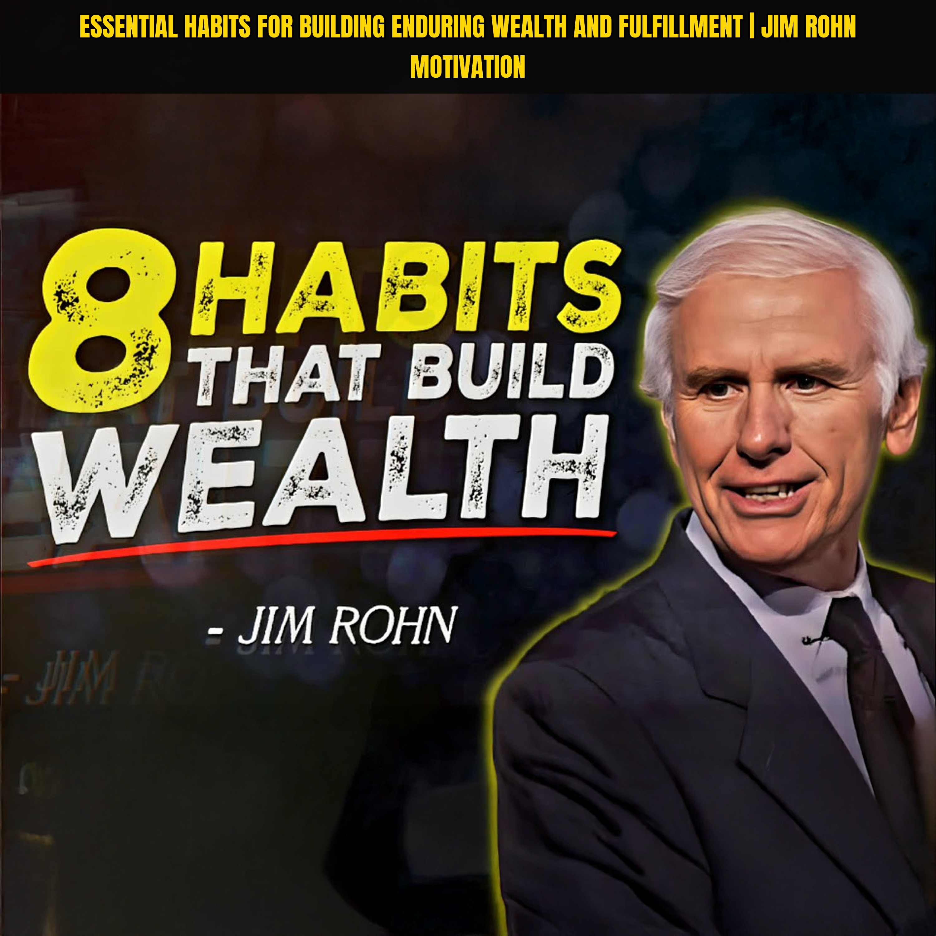 Essential Habits for Building Enduring Wealth and Fulfillment | Jim Rohn Motivation