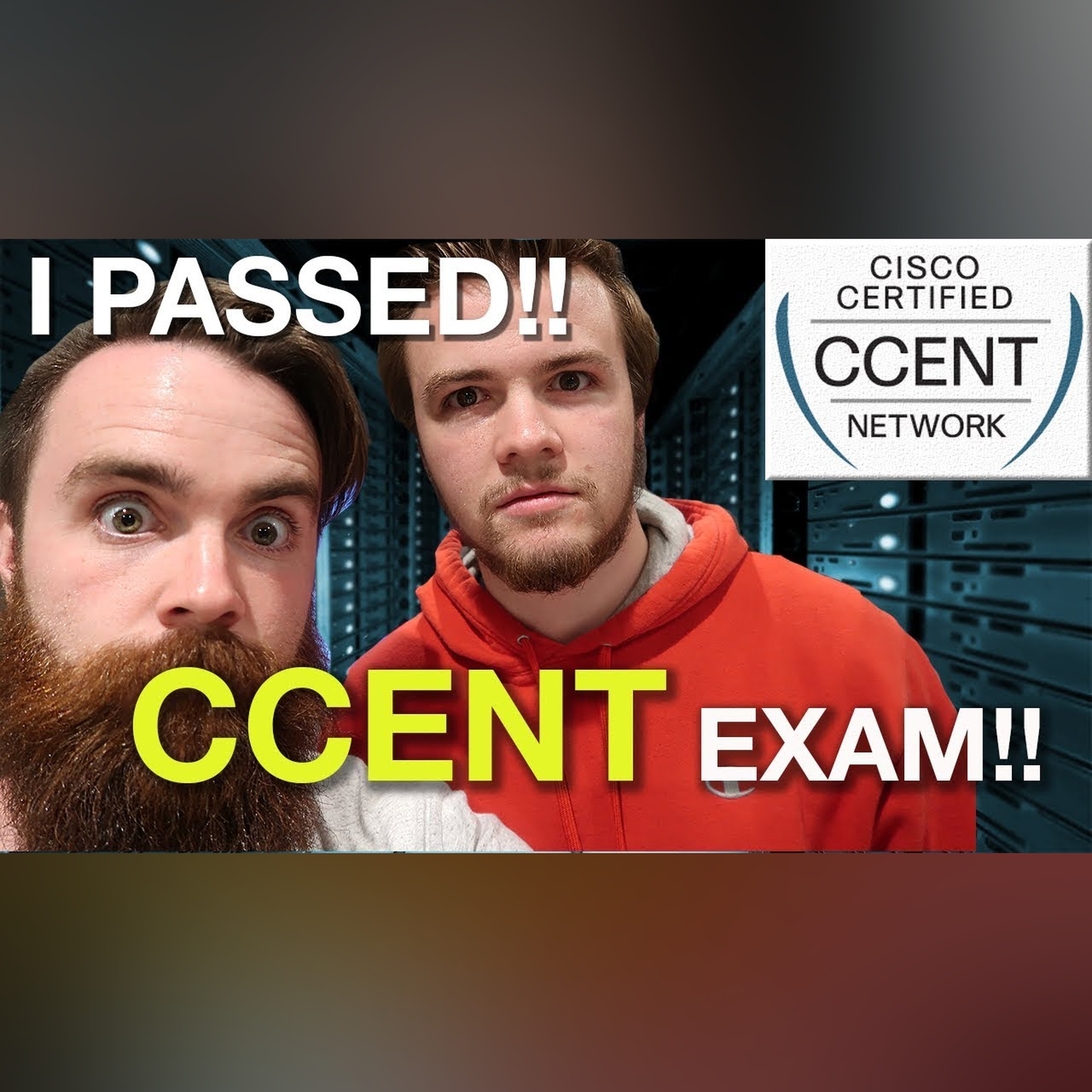 I PASSED THE CCENT EXAM!! - ICND1 Exam Tips episode artwork